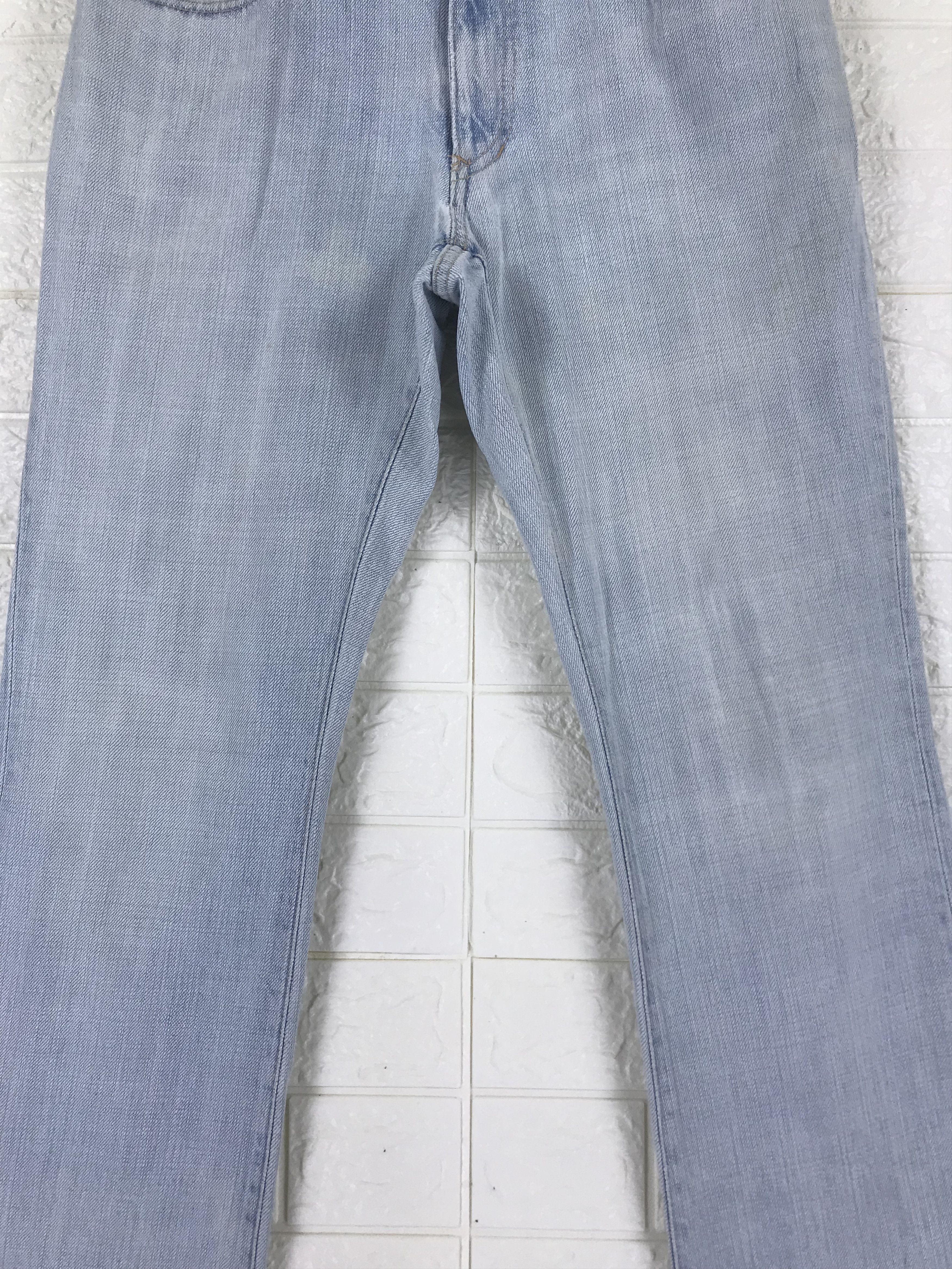 Issey Miyake Tete Homme x Issey Miyake Light Wash Flare Jeans Size US 28 / EU 44 - 3 Thumbnail
