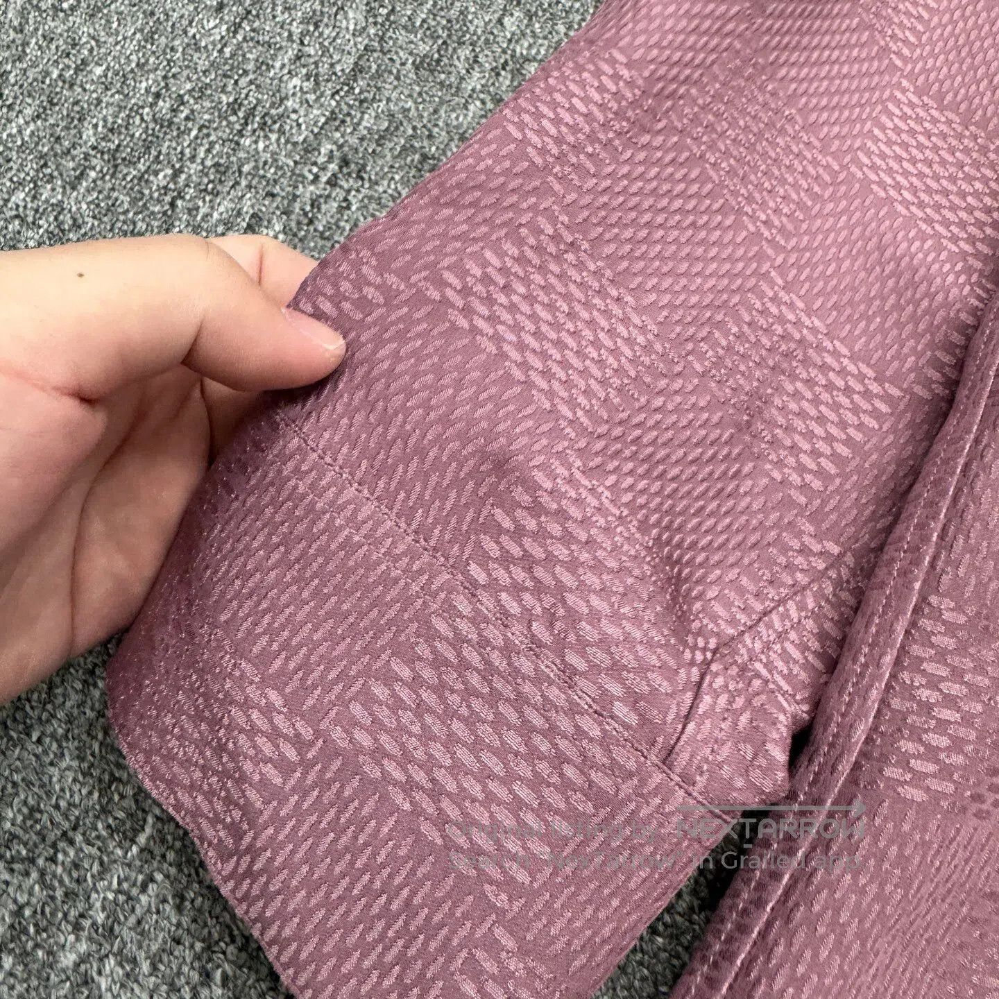 Louis Vuitton Louis Vuitton Checkered silkworm silk shirt| Size US M / EU 48-50 / 2 - 3 Thumbnail