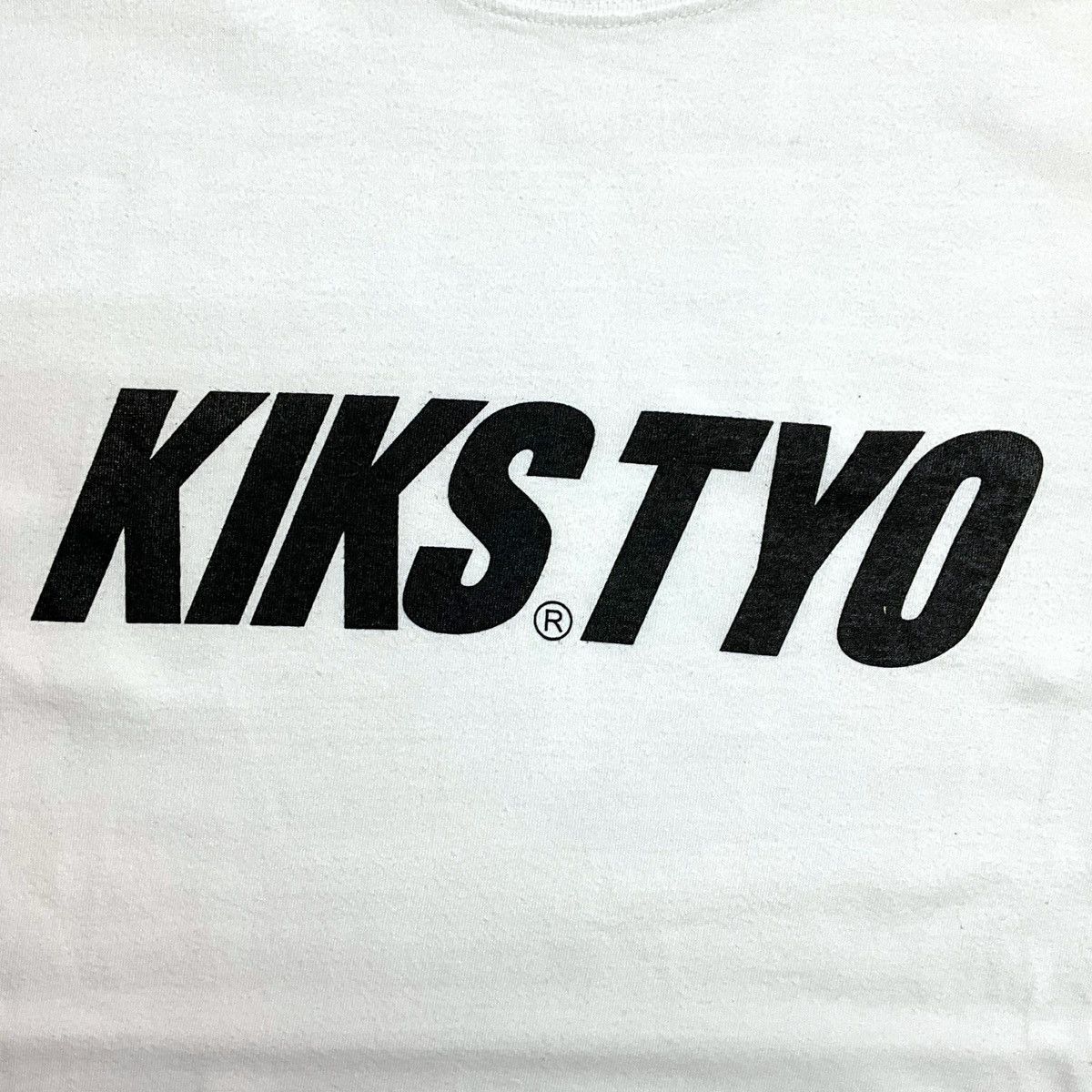 KIKS TYO KIKSTYO Logo White Tee Size US XL / EU 56 / 4 - 4 Thumbnail