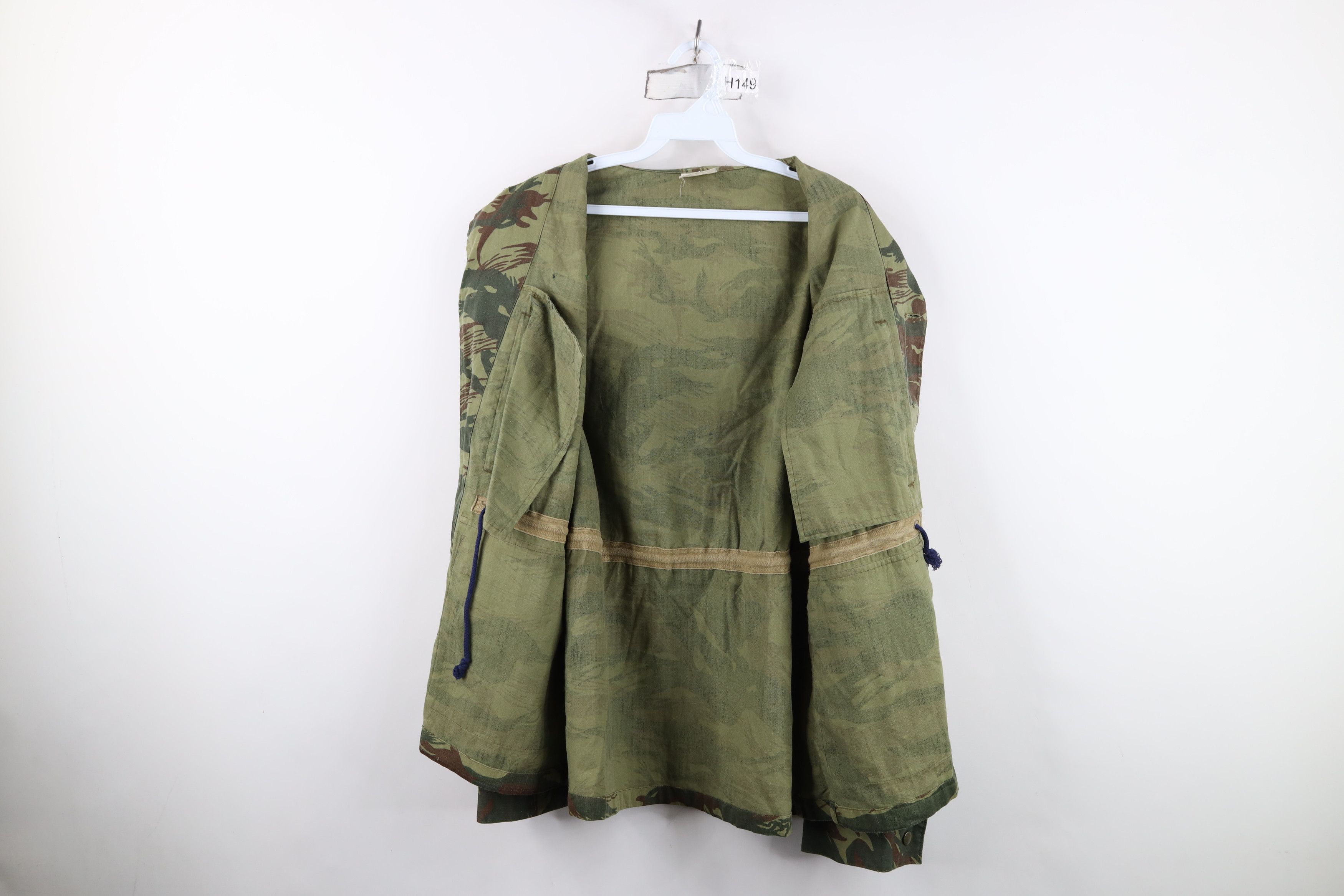 Vintage Vintage 80s 90s French Military Twill Camouflage Jacket Size US L / EU 52-54 / 3 - 12 Thumbnail
