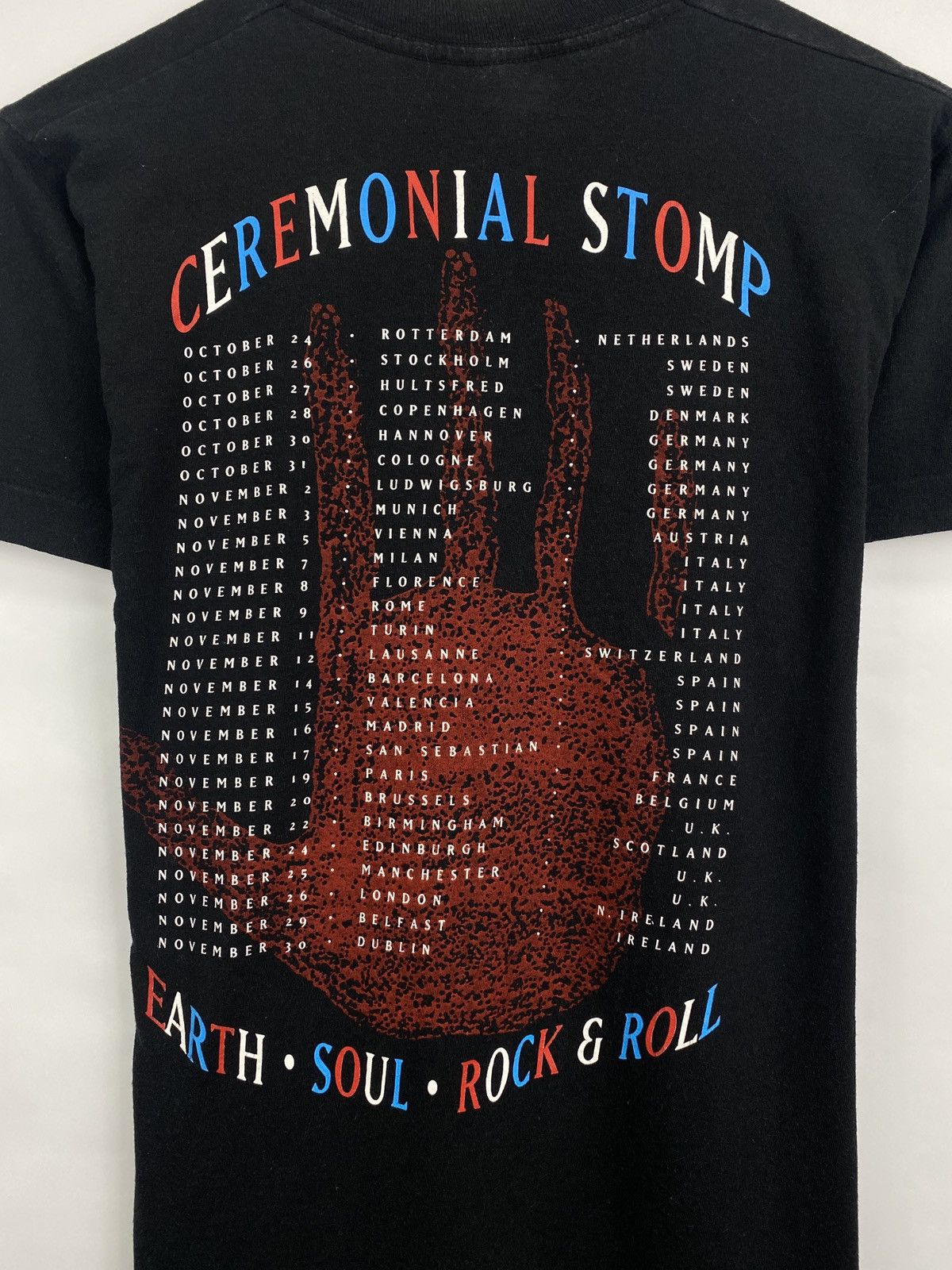 Band Tees × Vintage Vintage 1991 The CULT Ceremony Band Tour Promo T-Shirt Rare Size US M / EU 48-50 / 2 - 10 Thumbnail