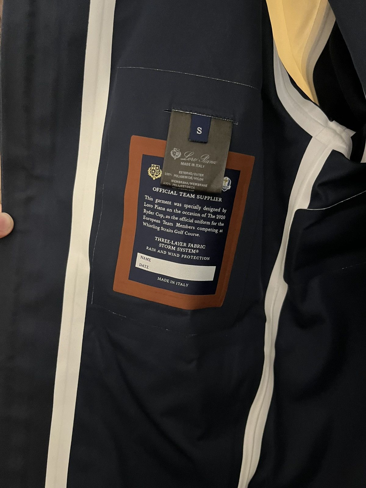 Loro Piana Loro piana blue ryder cup triple storm system windbreaker s Size US S / EU 44-46 / 1 - 3 Thumbnail