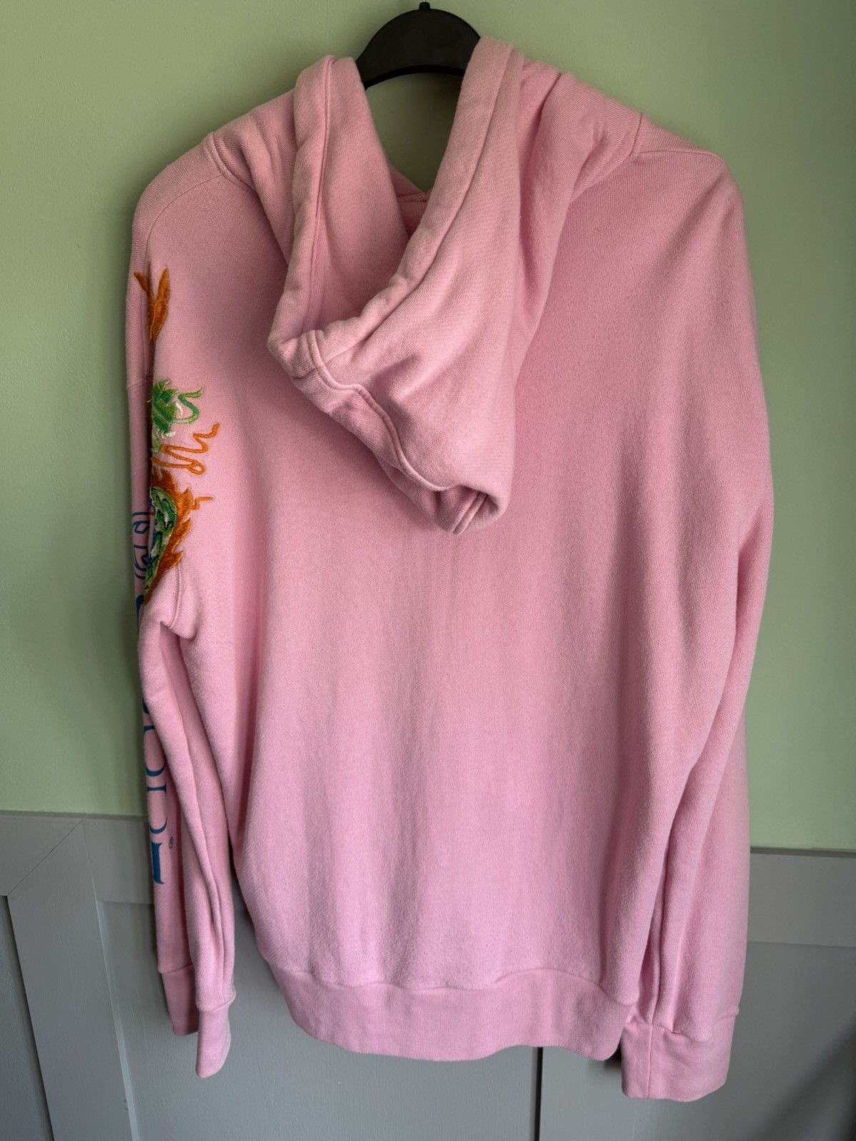 Gucci Gucci Pink Dragon Hoodie Size L Size US L / EU 52-54 / 3 - 2 Thumbnail