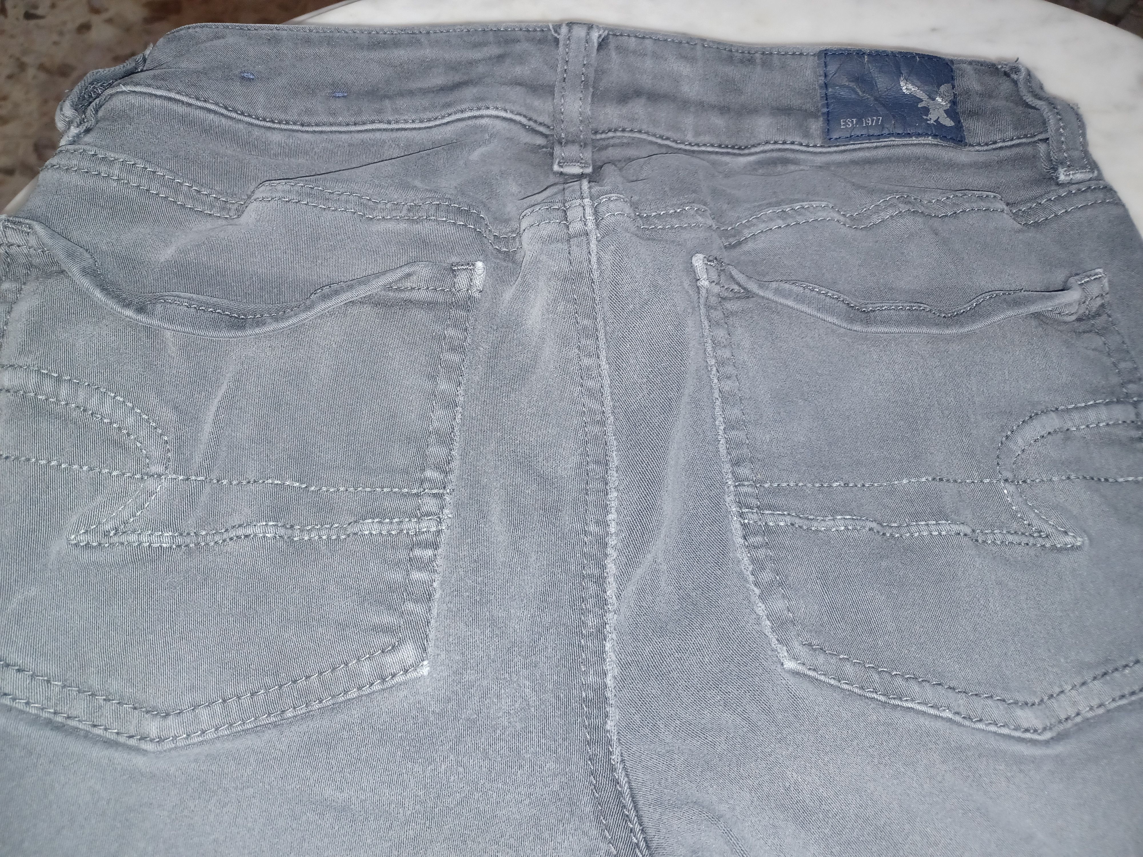 American Eagle Outfitters American Eagle Outfitters Women's Jeggings SZ 2 Gray Size 26" / US 2 / IT 38 - 3 Thumbnail