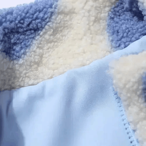 Japanese Brand × Vintage Winter Wear Love Lamb Wool Women's Padded Jacket Sided Size US XL / EU 56 / 4 - 4 Thumbnail