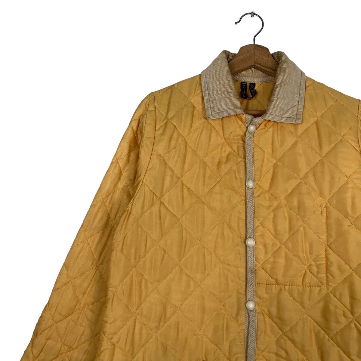 Lavenham Lavenham Made in England Yellow Quilted Jacket #0431-C20 Size US S / EU 44-46 / 1 - 6 Thumbnail