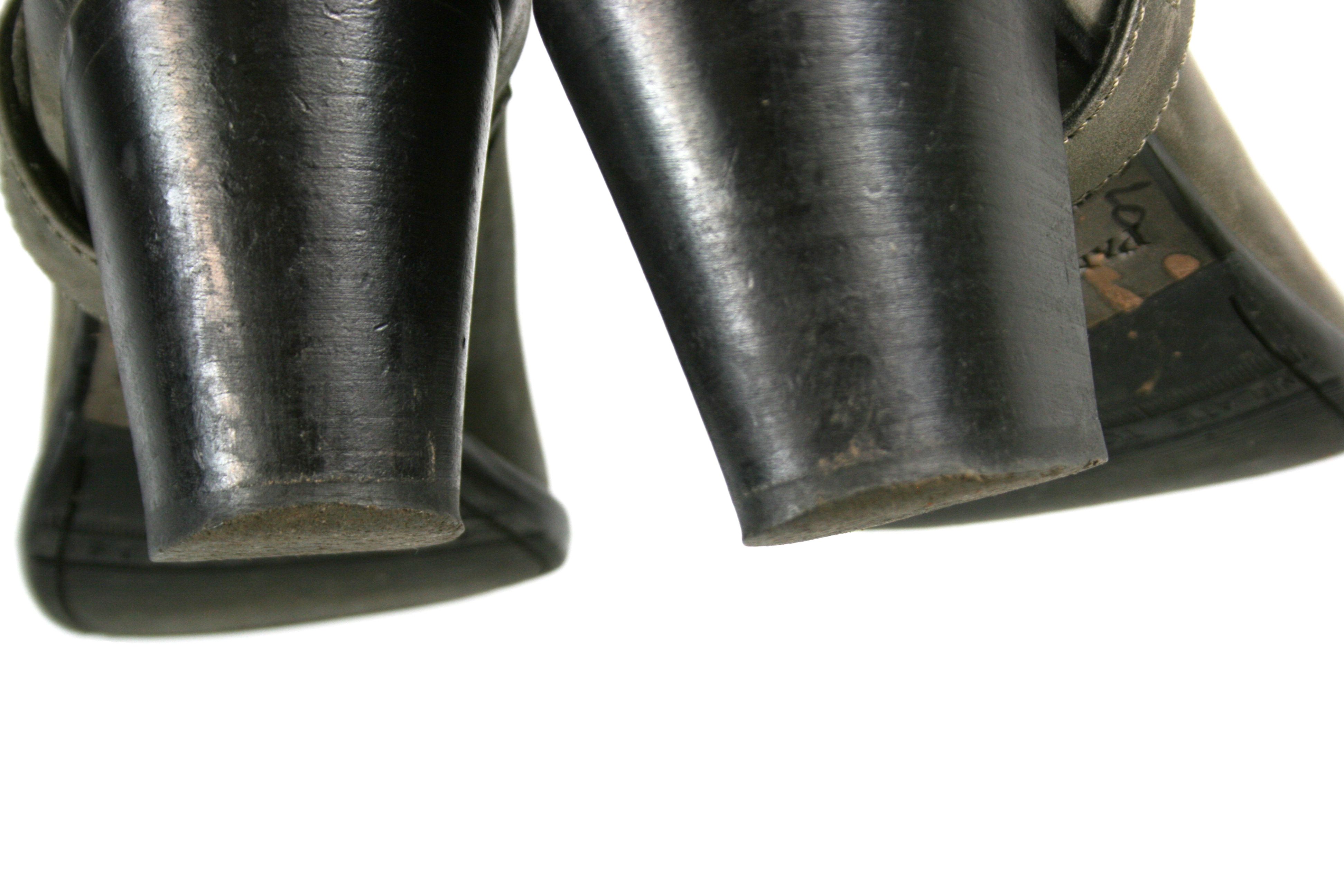 Pantanetti Avant Garde Leather Knee High Boots Size US 8 / IT 38 - 12 Thumbnail