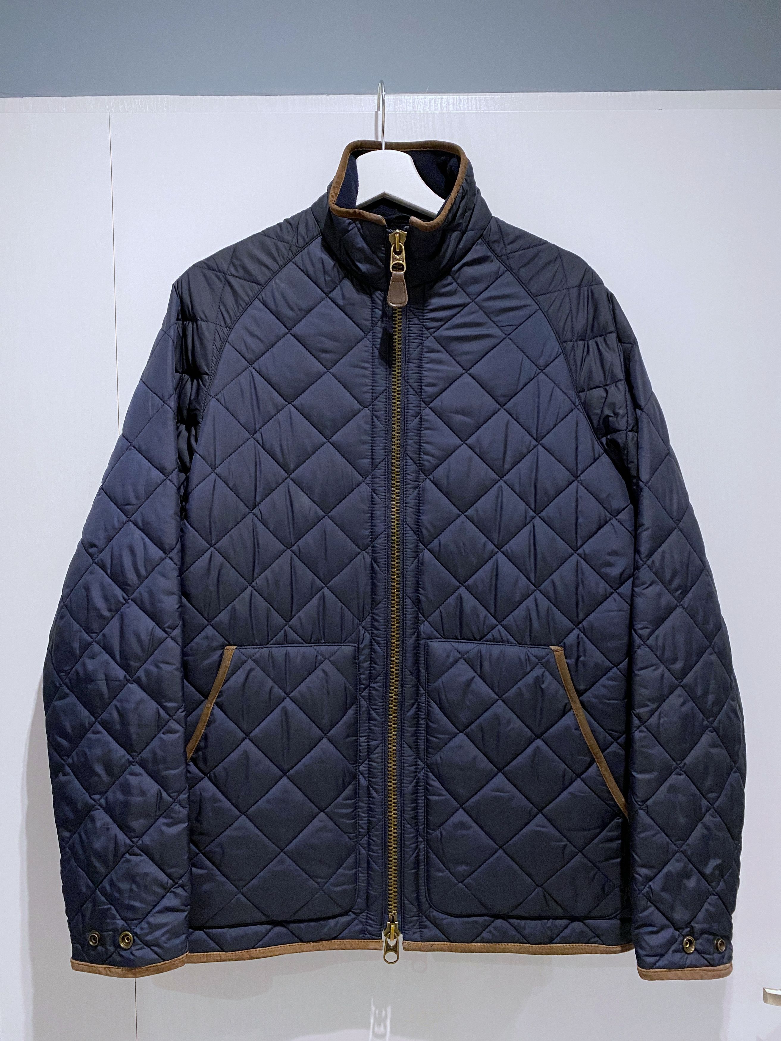 Black XL Polo Ralph Laurent Puffer Jacket, Men's