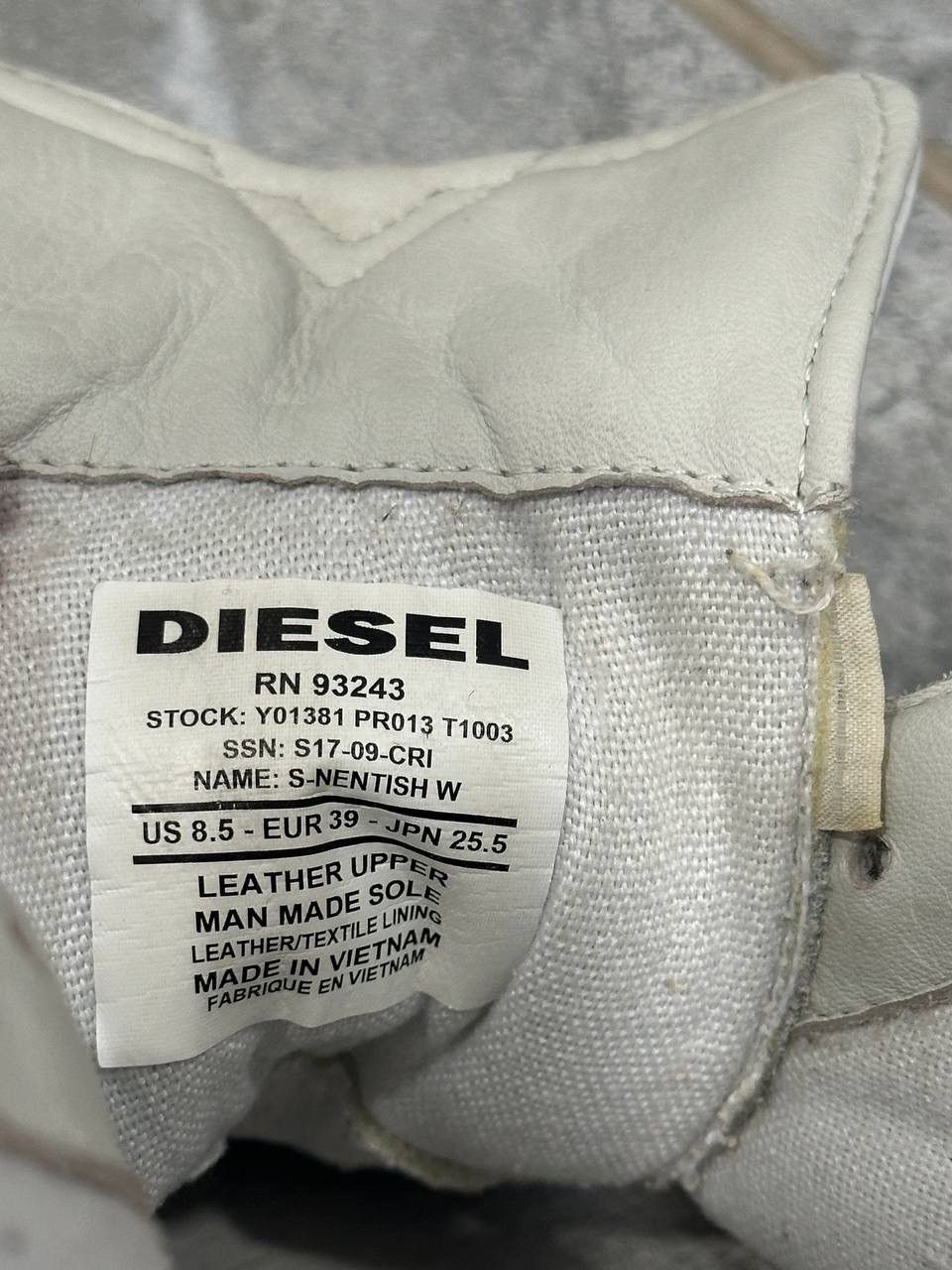 Diesel Diesel Zip Round S Nentish Mid Leather Sneakers Boots Size US 8.5 / IT 38.5 - 4 Thumbnail
