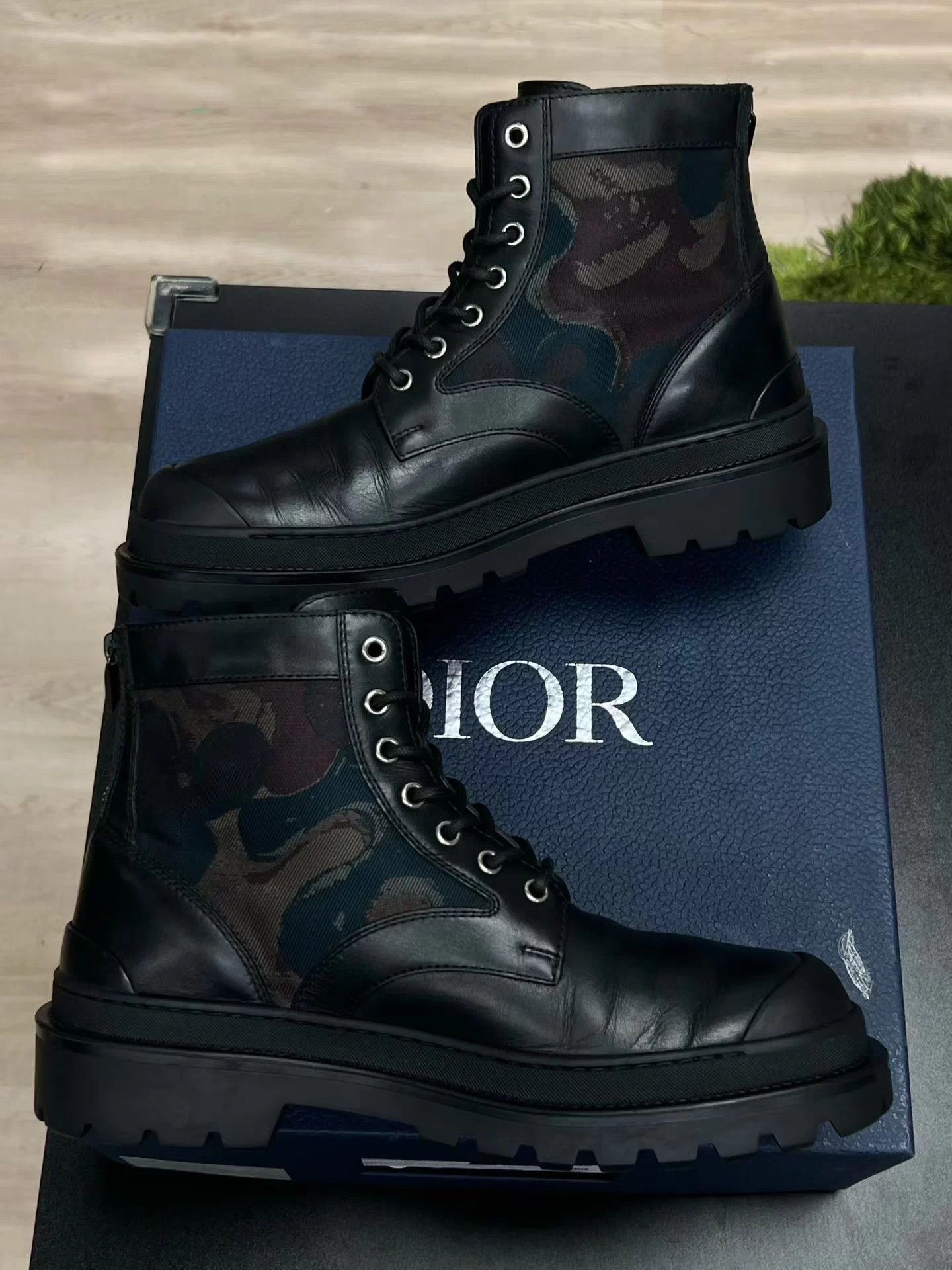 Dior DIOR Explorer Black Brown 41 Boots Size US 8 / EU 41 - 6 Thumbnail