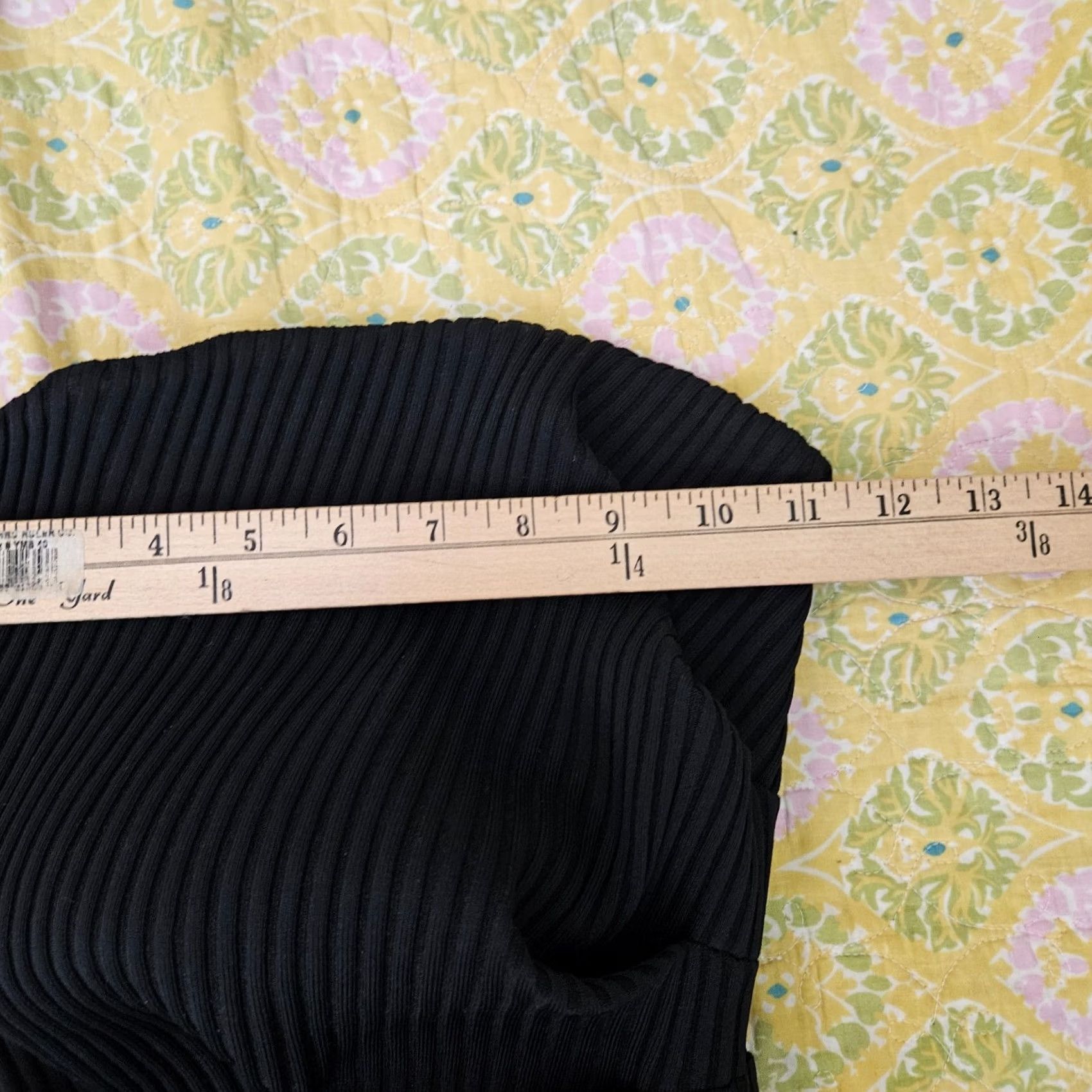 NBD NBD Women's XS Black Ribbed Asymmetric Hem Mini Off the Shoulder Dress Size XS / US 0-2 / IT 36-38 - 3 Thumbnail