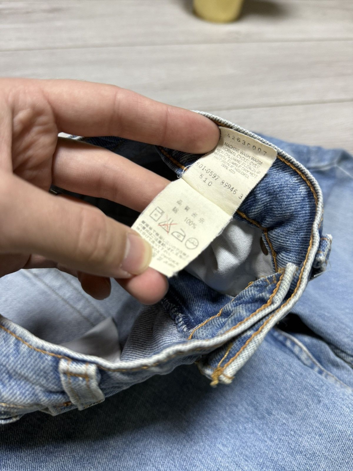 Levi's Levis made in USA vintage denim pants jeans 510 Size US 30 / EU 46 - 10 Thumbnail