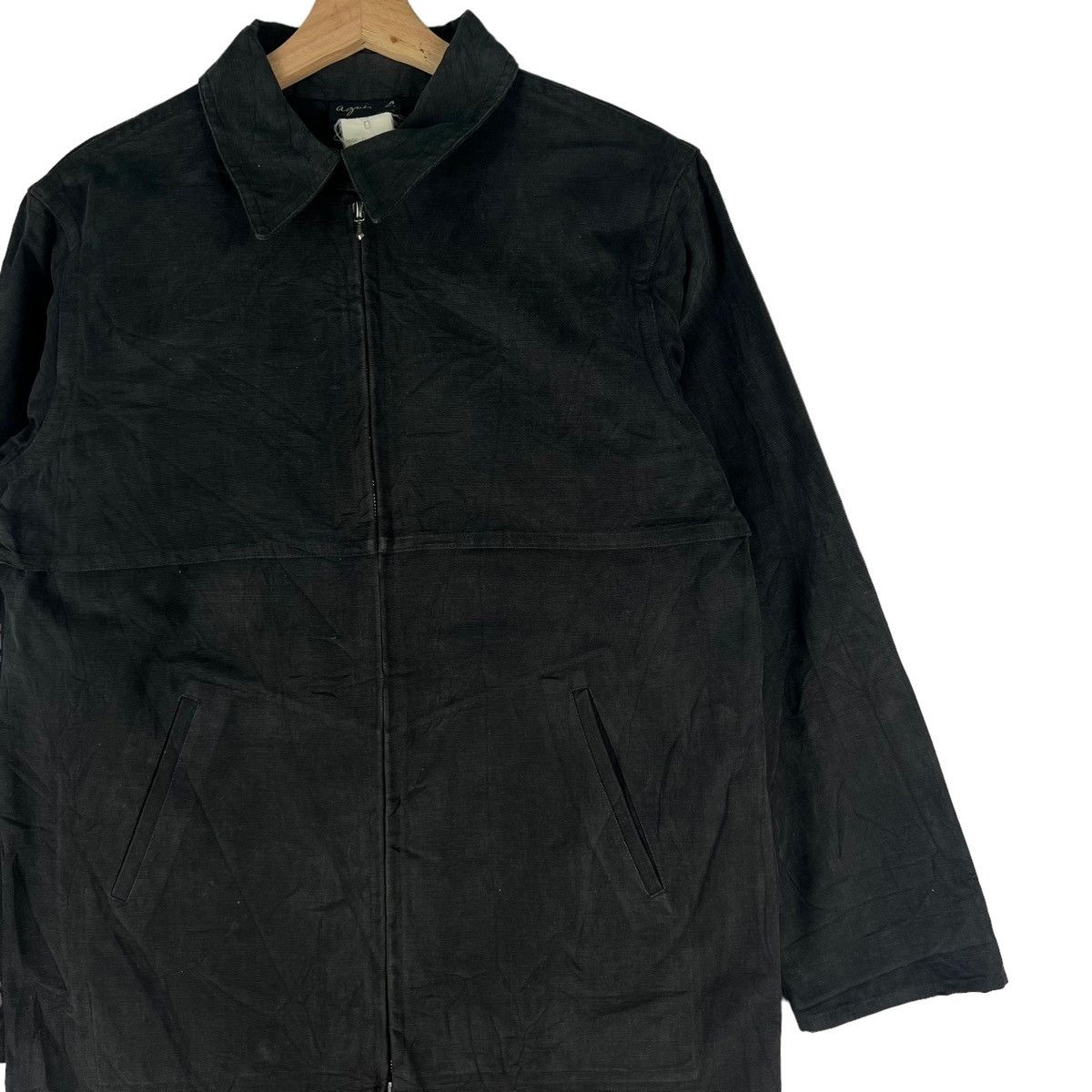 agnes b. 🔥RICH BLACK - FLY COATS LONG JACKET Size US S / EU 44-46 / 1 - 4 Thumbnail