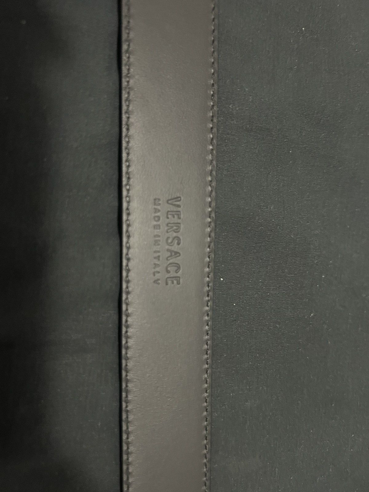 Versace Versace Saffiano Belt Size 32 - 5 Thumbnail