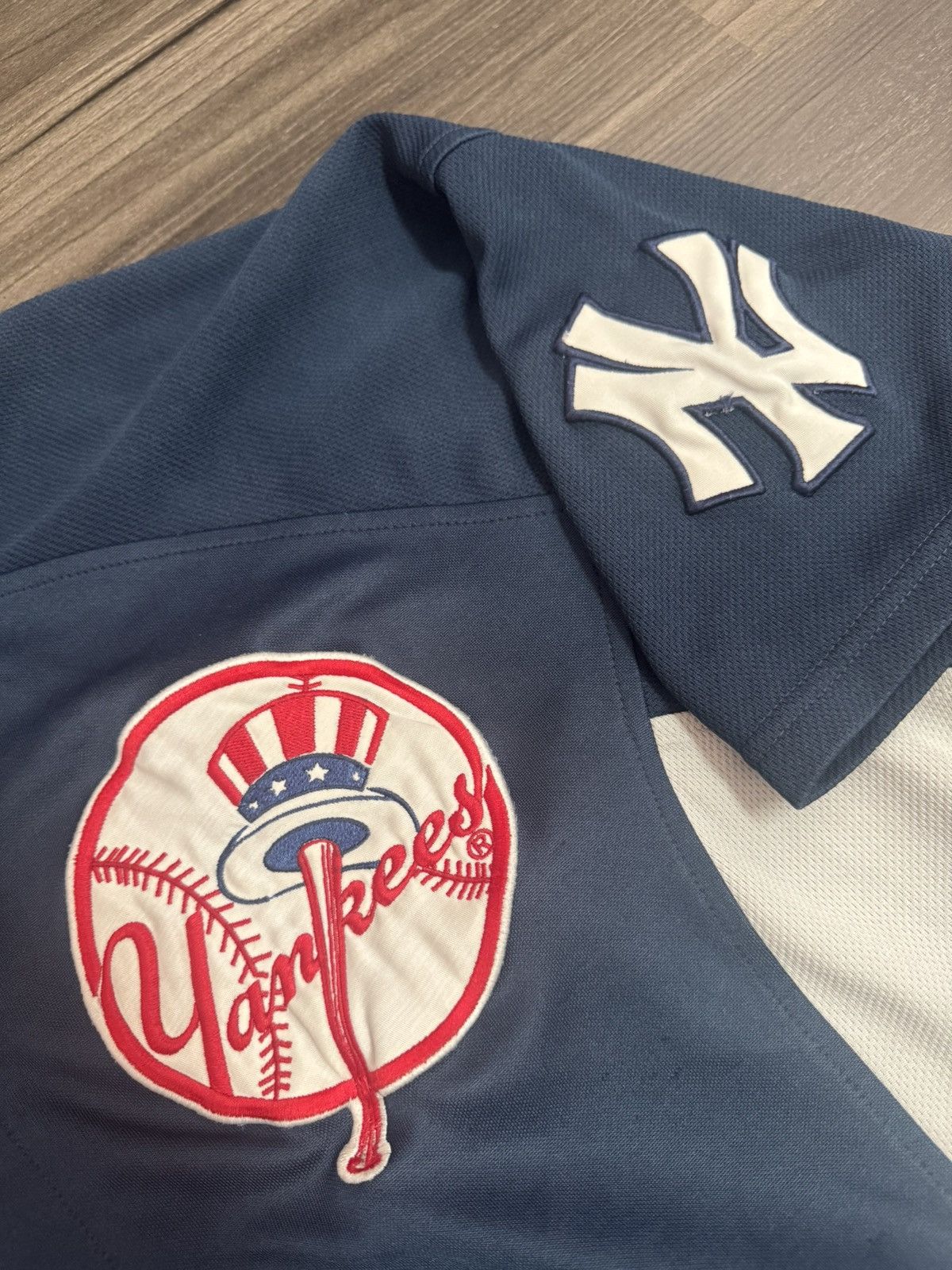 Nike New York Yankees MLB Team Genuine Merchandise Stitch Jersey Size US L / EU 52-54 / 3 - 3 Thumbnail