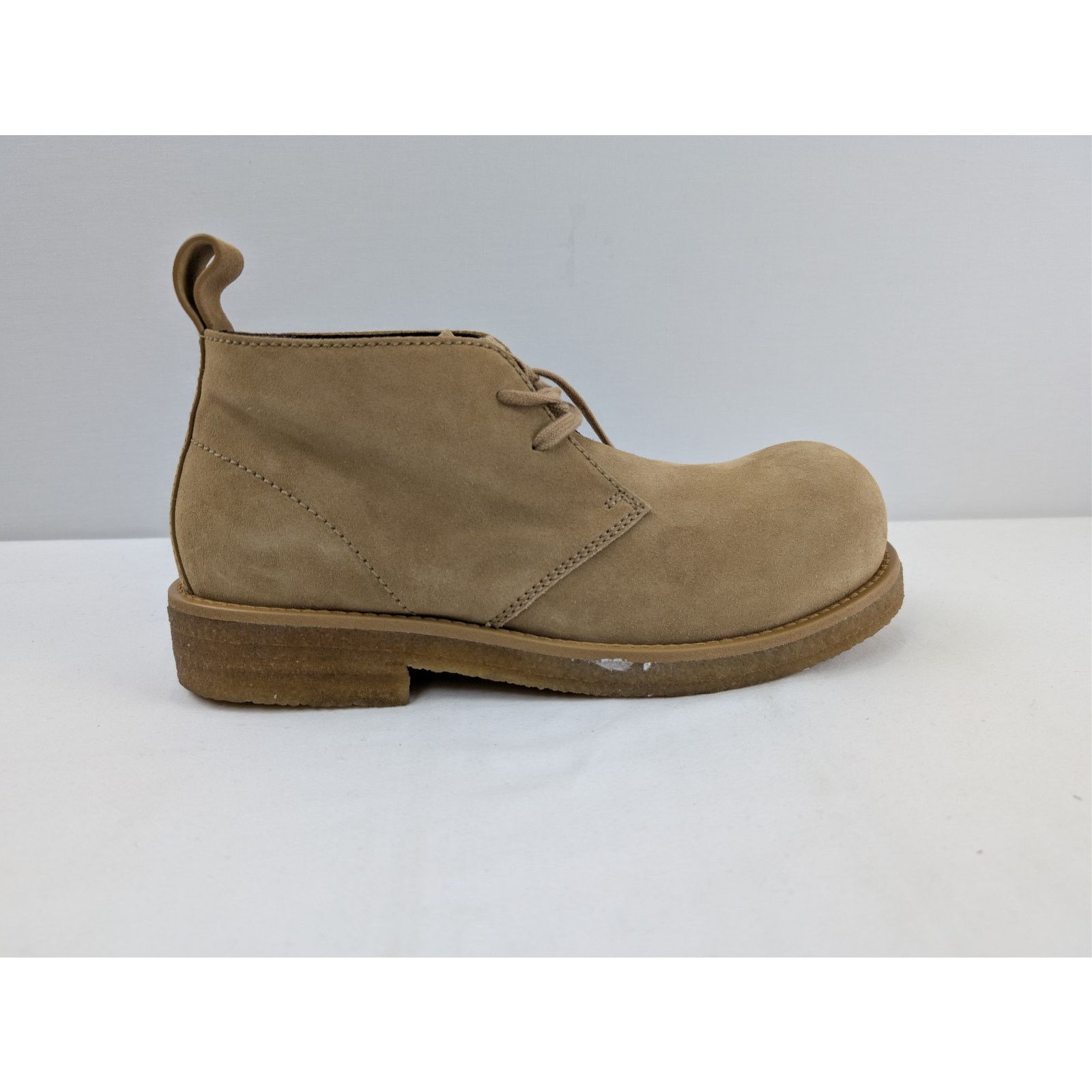 Bottega Veneta o1rshd1 Deep NuBuck Helium Ankle Boot in Camel Size US 10 / EU 43 - 4 Thumbnail