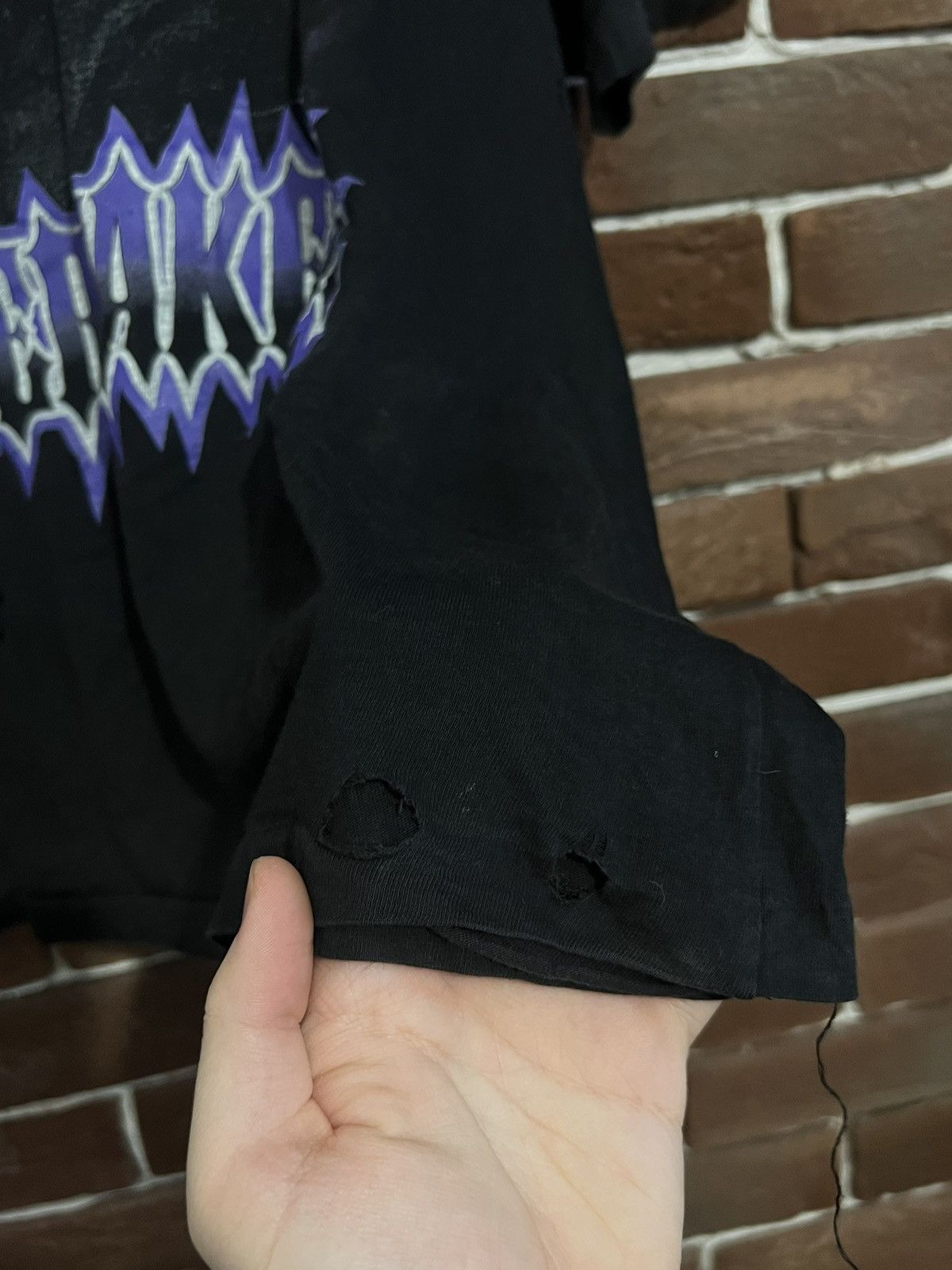 Vintage Vintage Undertaker t shirt 1992 WWF 90s WWE wrestling L Size US L / EU 52-54 / 3 - 7 Thumbnail