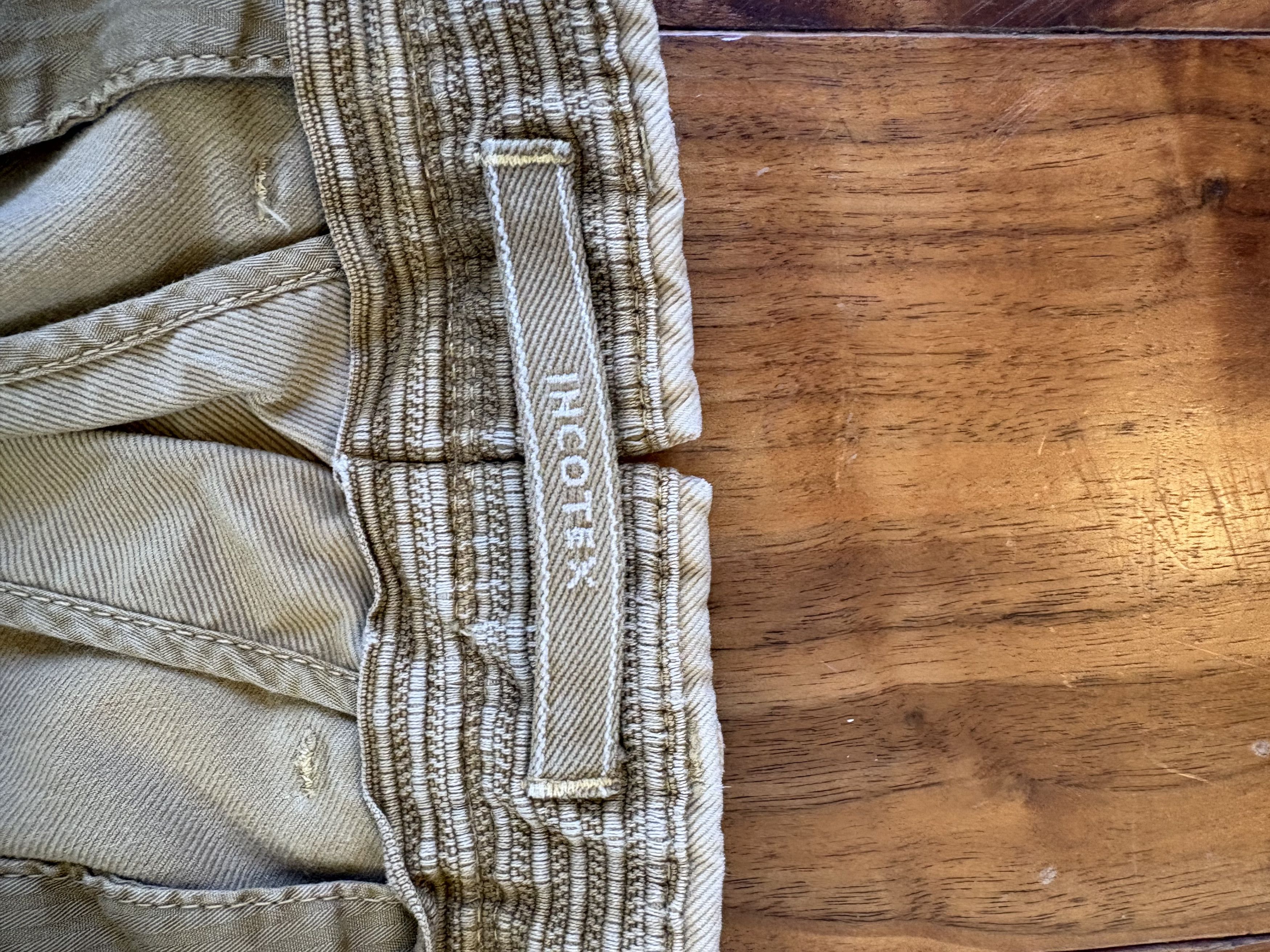 Incotex Incotex Khaki Slim Slacks 33 Size US 33 - 3 Thumbnail