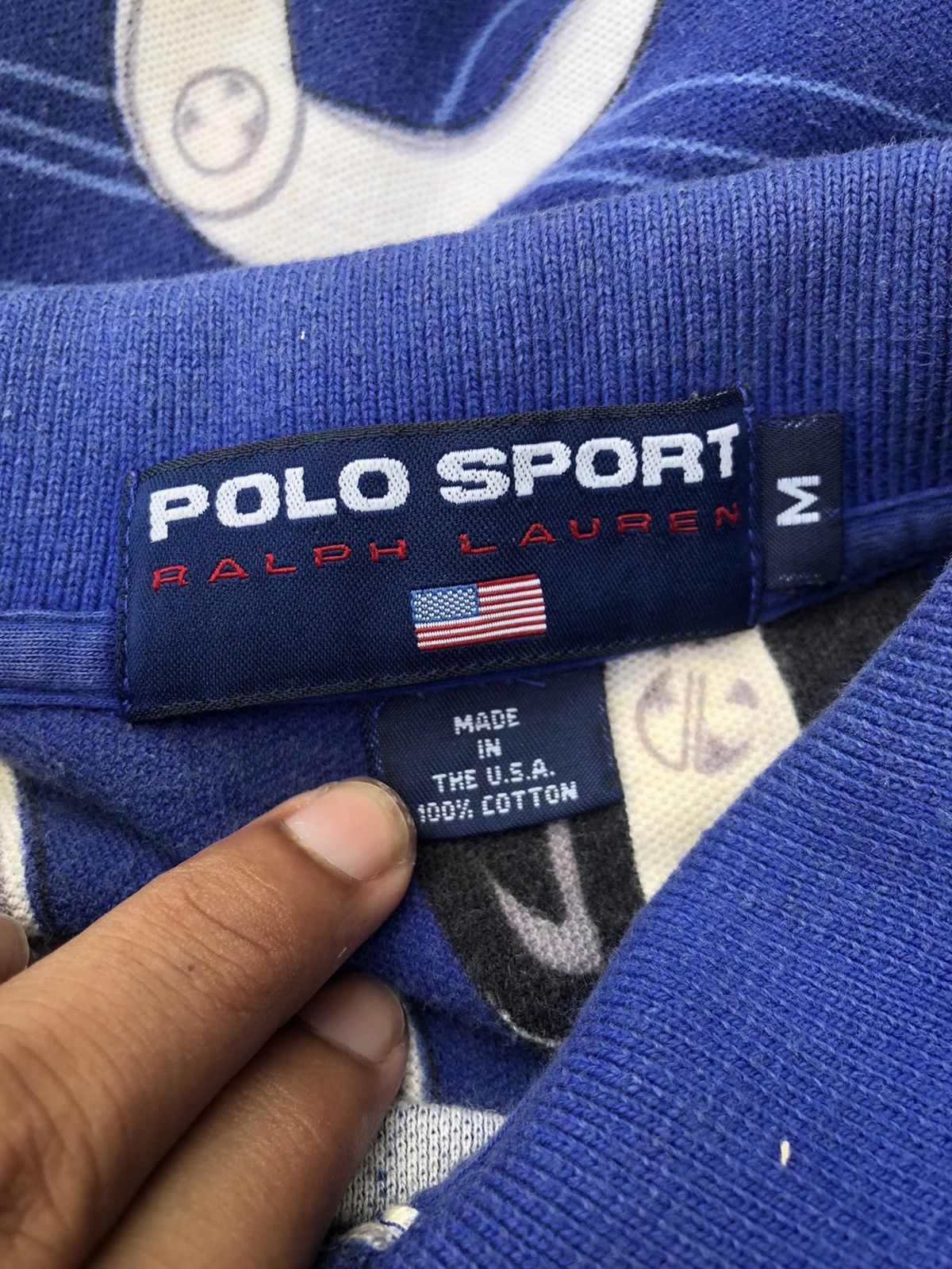 Polo Ralph Lauren Vintage Polo Sport Ralph Lauren Sailing Rugby Shirts Size US M / EU 48-50 / 2 - 3 Thumbnail