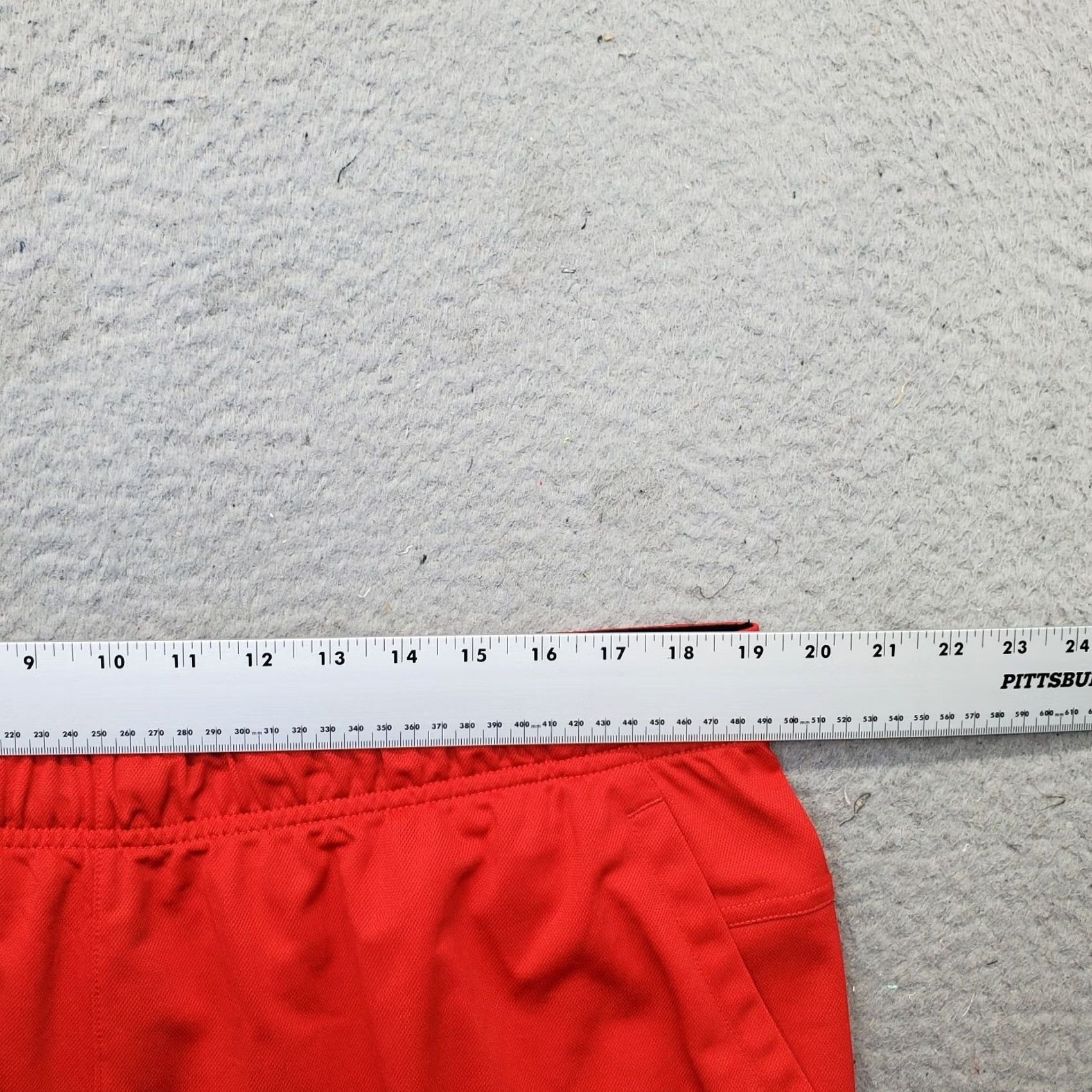 Nike Nike Knit Hybrid Training Shorts Mens XXL Red Swoosh Logo Elastic Waist Size US 39 - 5 Thumbnail