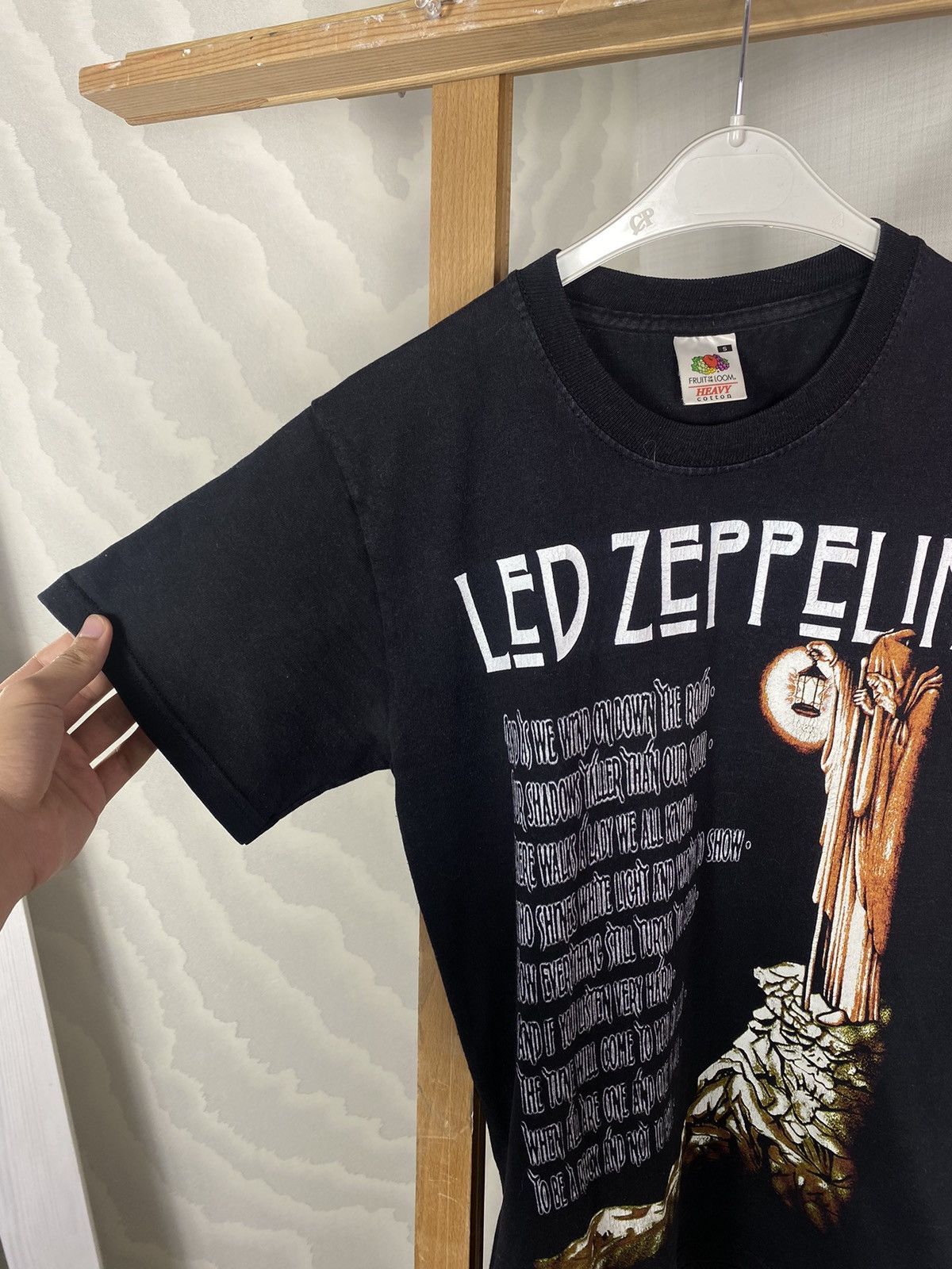 Band Tees × Led Zeppelin × Vintage Led Zeppelin Death T Shirt Size US S / EU 44-46 / 1 - 4 Thumbnail