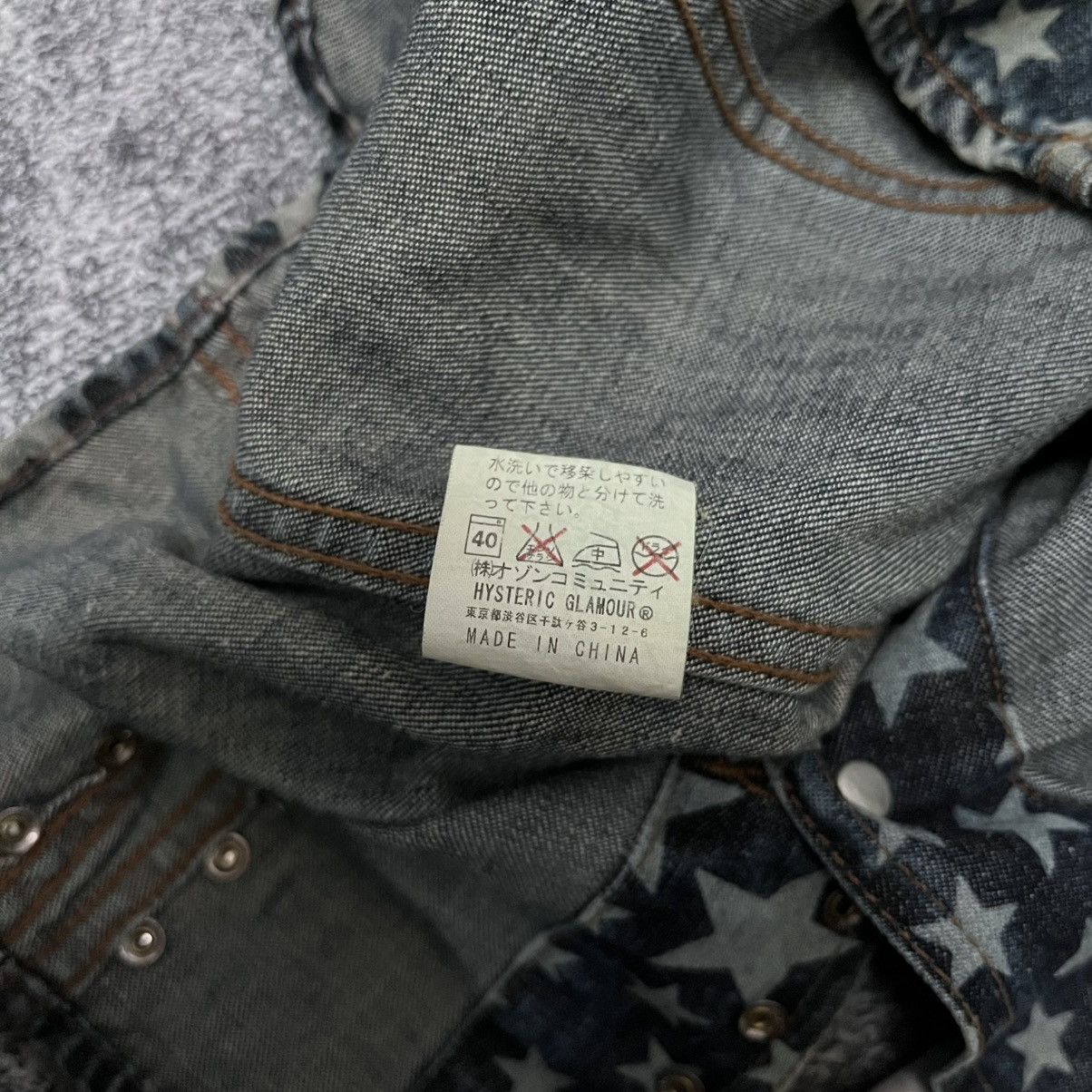 Hysteric Glamour Hysteric Glamour Studed Star Trucker Jacket Size M / US 6-8 / IT 42-44 - 7 Thumbnail
