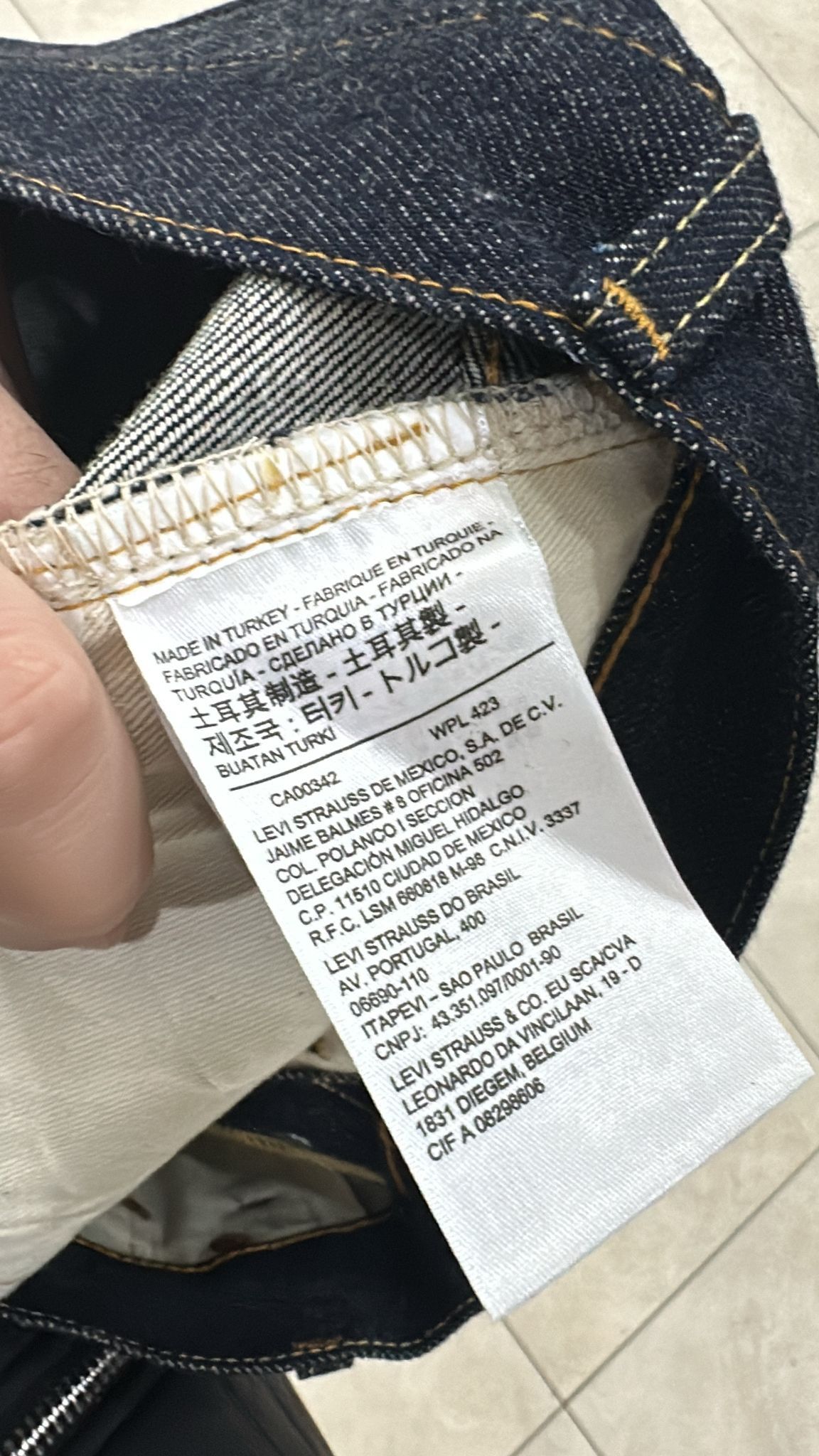 Levi's Vintage Clothing LVC Levi's Vintage Clothing 1955 501XX BigE Selvedge Jeans Size US 31 - 9 Thumbnail