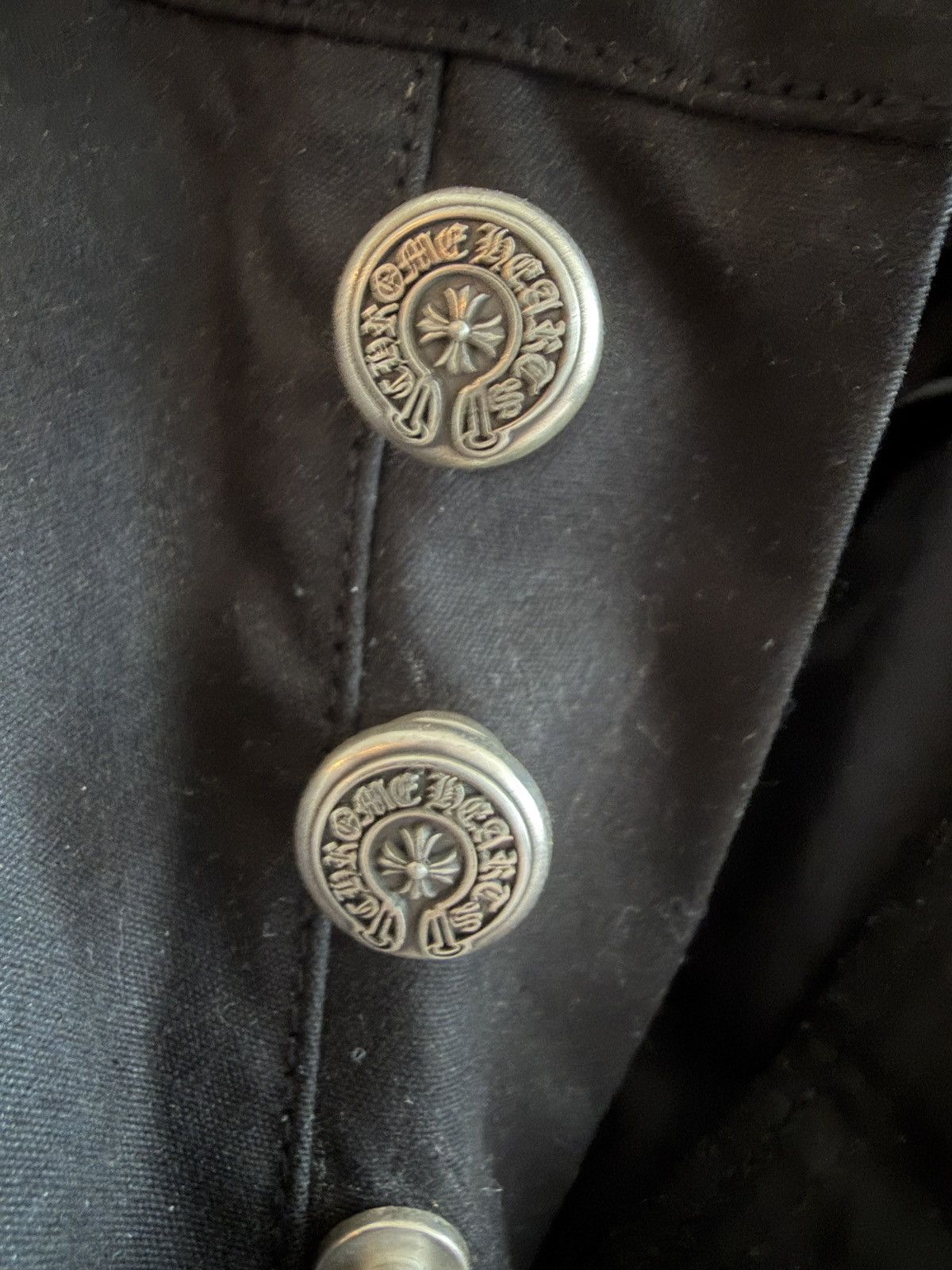 Chrome Hearts Chrome Hearts Waxed Double Knee Carpenter Pants Sz 36 Size US 36 / EU 52 - 8 Thumbnail
