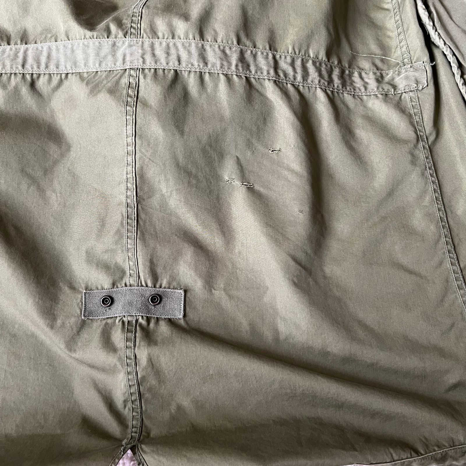 Vintage 50s US Army M-1951 Fishtail Parka | CROWN Zipper | M/L Size US L / EU 52-54 / 3 - 13 Thumbnail