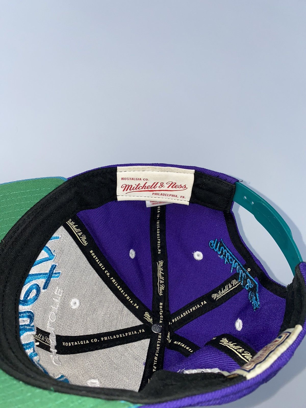 Mitchell & Ness 🚨 HORNETS CHARLOTTE MITCHELL & NESS vintage cap hat one size Size ONE SIZE - 6 Thumbnail