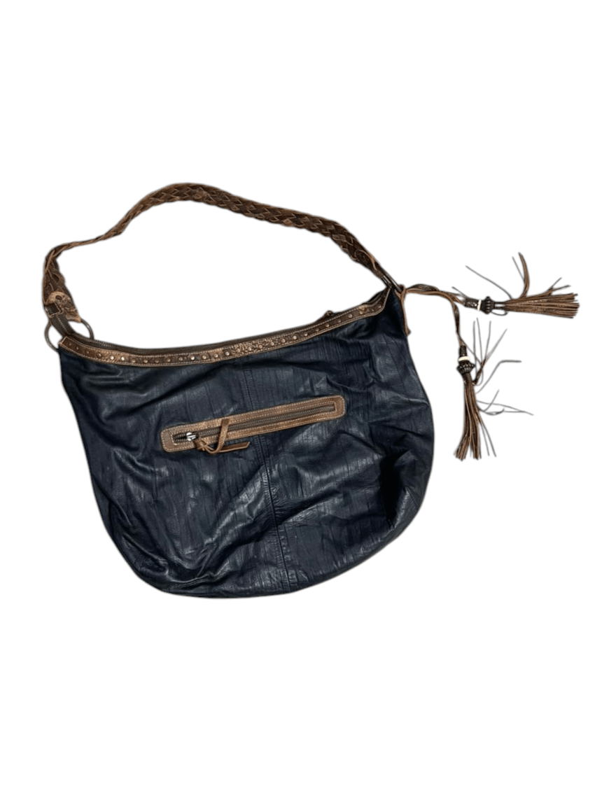 14th Addiction Vintage Handmade Leather Shoulder Bags Size ONE SIZE - 1 Thumbnail