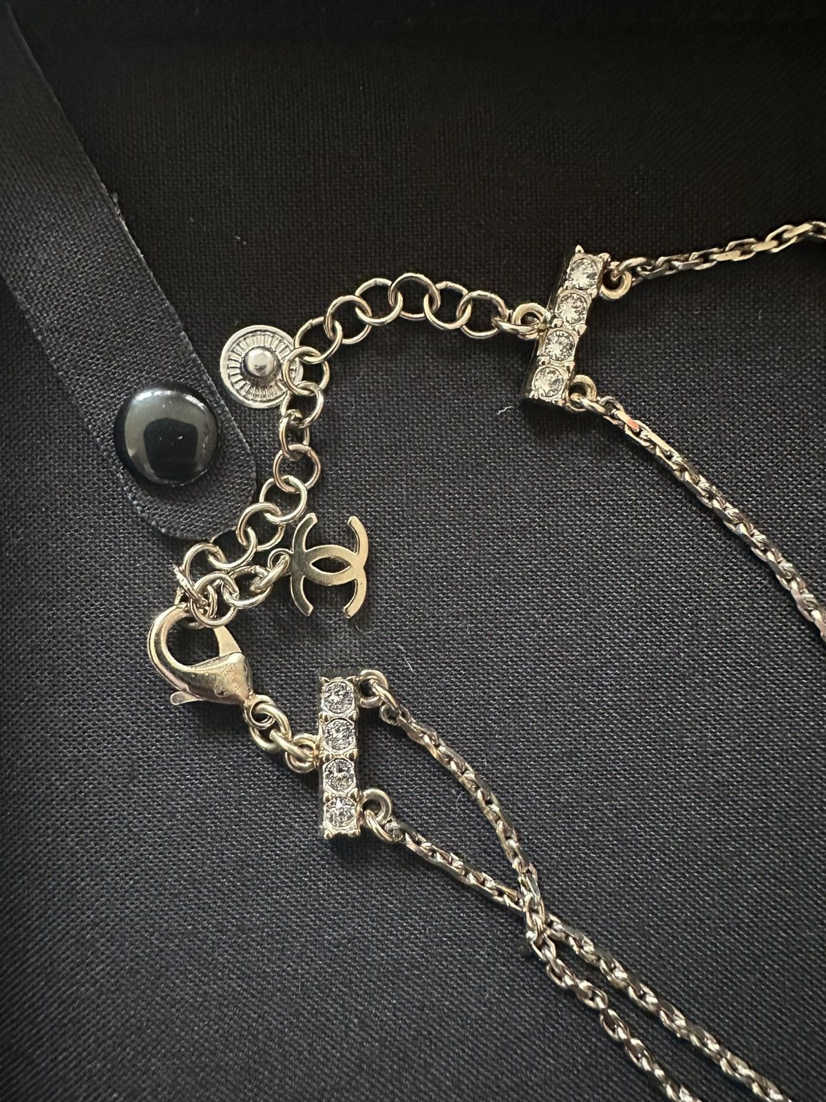 Chanel Chanel 22S rhinestone Choker/necklace Size ONE SIZE - 6 Thumbnail