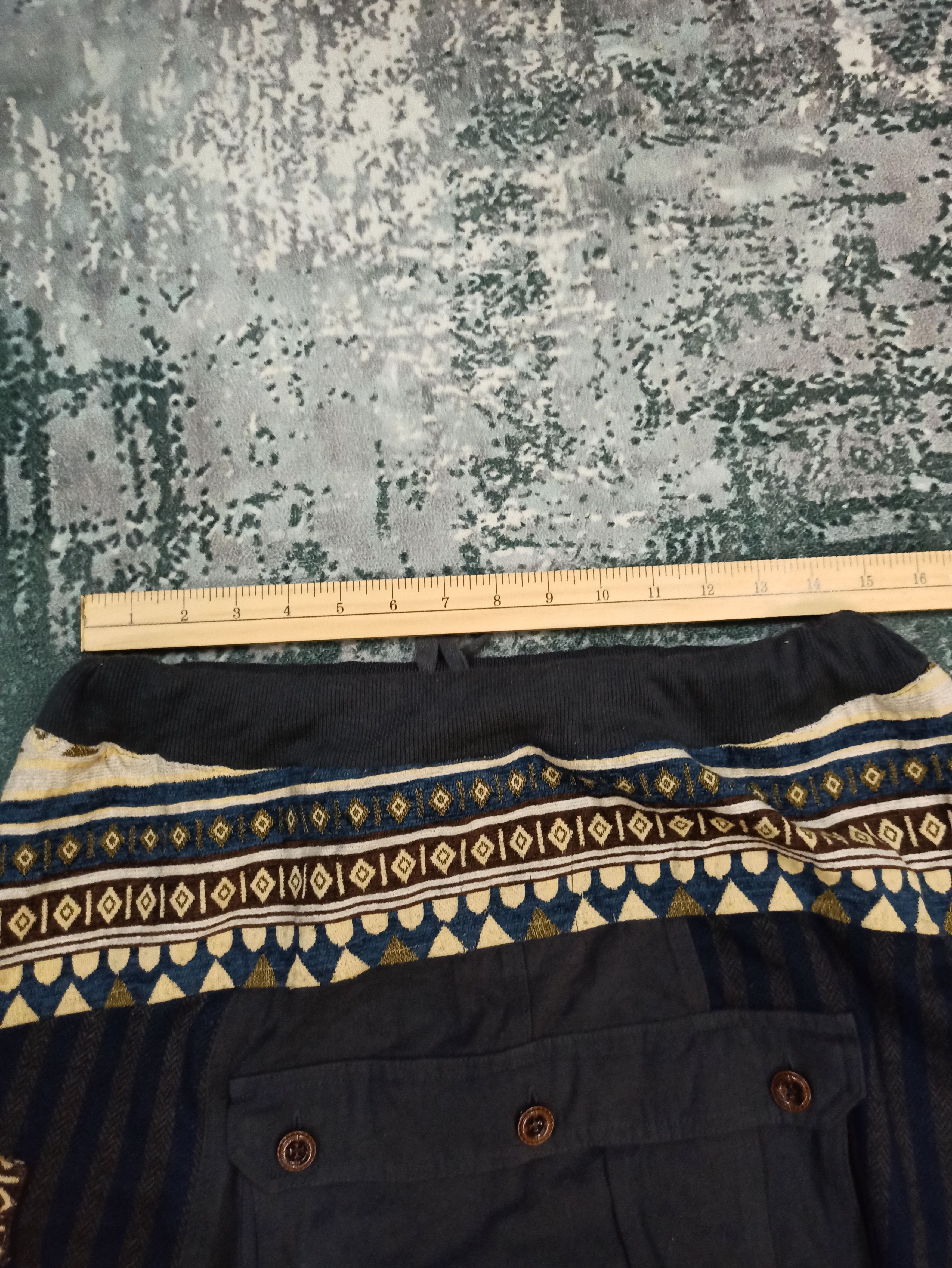 Japanese Brand Chaihane Nomayu Patchwork Men Sarouel Pant Amina Collection Size US 31 - 6 Thumbnail