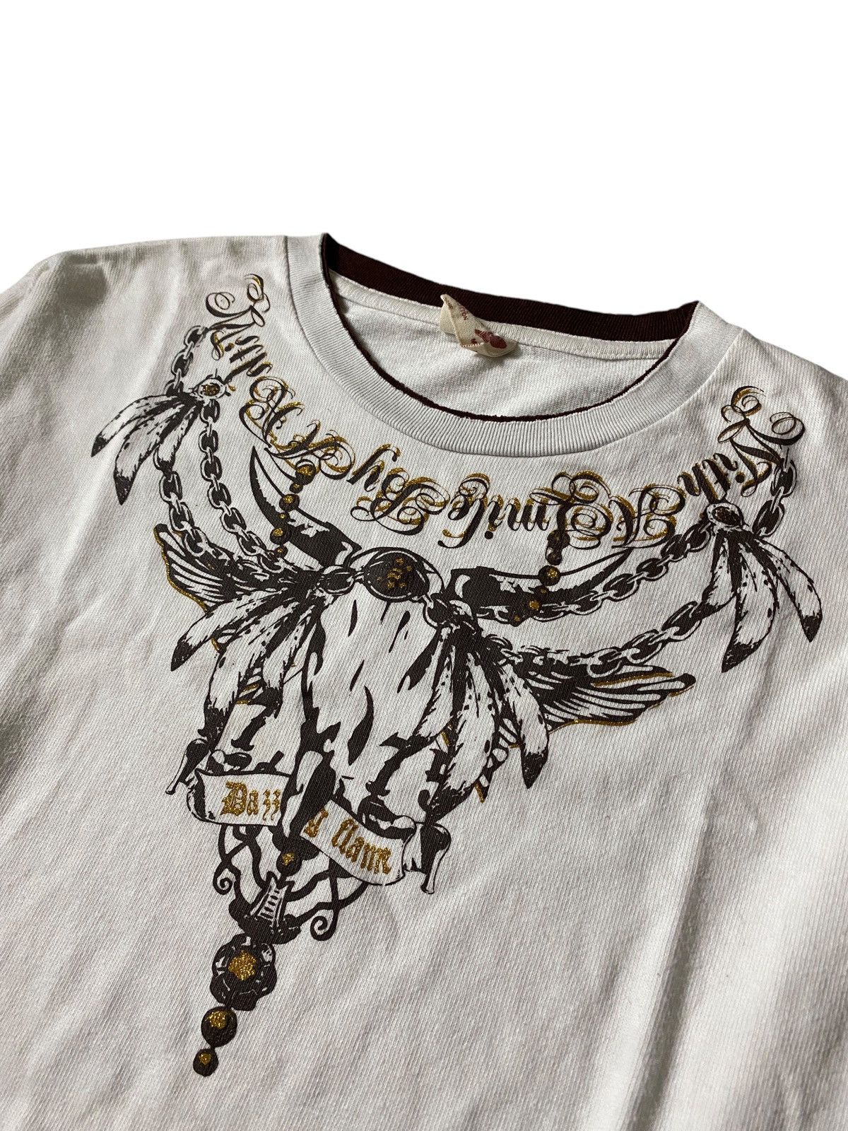 If Six Was Nine 2000's Oblo Design Ethnic Tribal Necklace Longsleeve Size US S / EU 44-46 / 1 - 9 Thumbnail