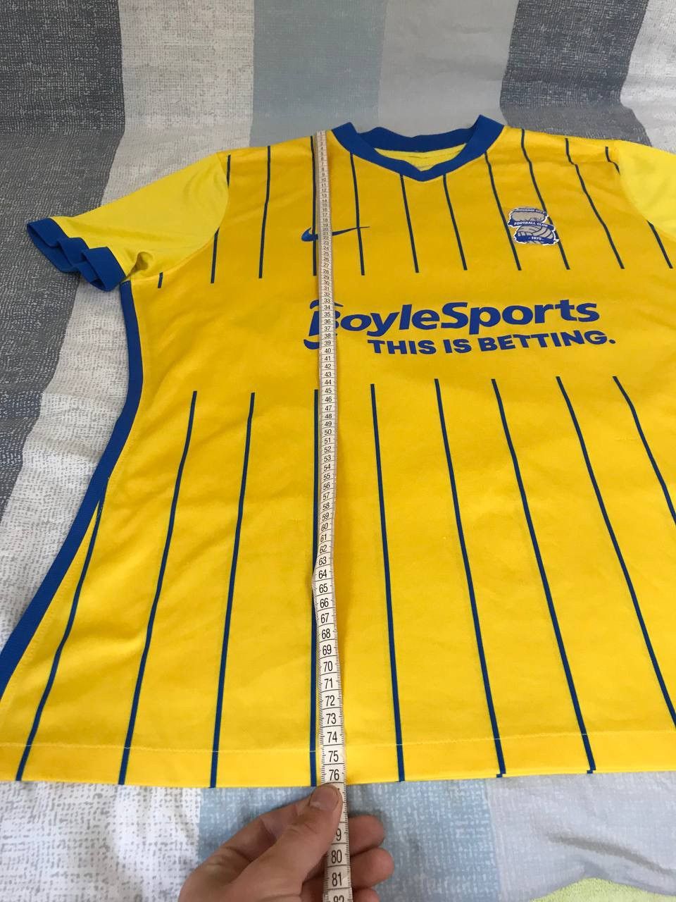 Nike 🔥 Nike Birmingham City 2021 Football Soccer Jersey Shirt Size US XXL / EU 58 / 5 - 11 Thumbnail