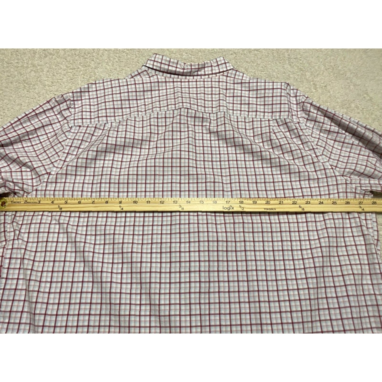 Bonobos Bonobos Button-Up Shirt Mens 2XL Multicolor Plaid Long Sleeve Cotton Size US XXL / EU 58 / 5 - 7 Thumbnail