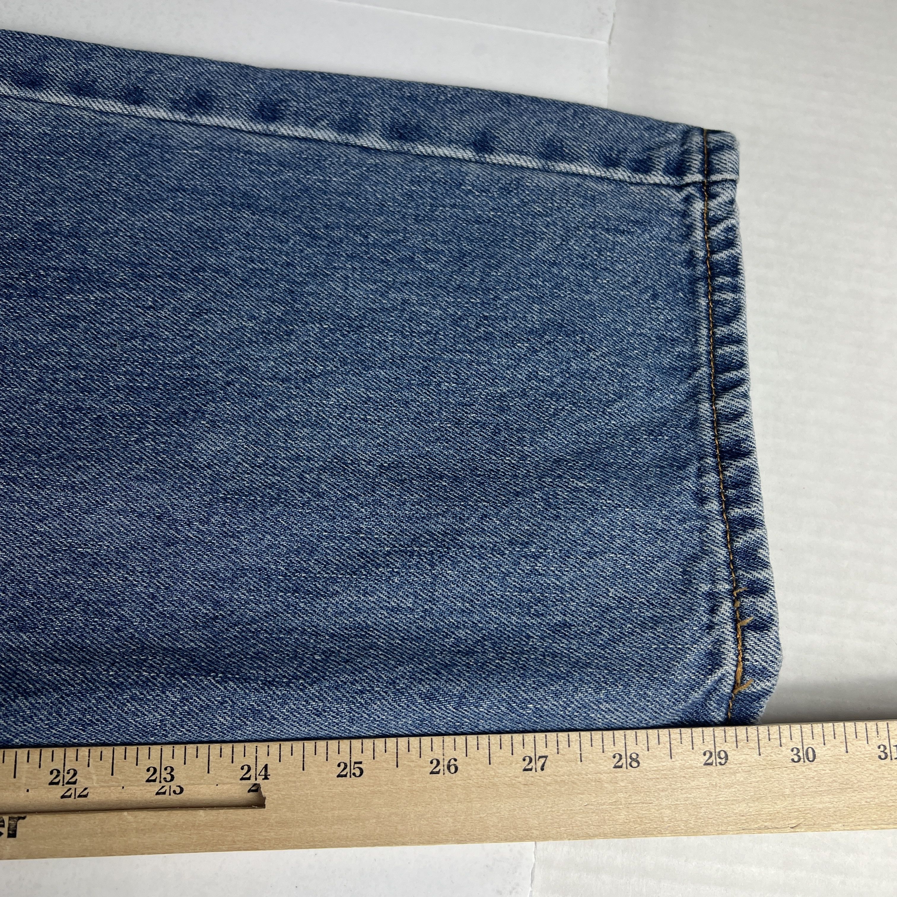 Levi's × Vintage Y2K Levi's Jeans 550 Relaxed Blue Faded Cotton Denim Size US 34 / EU 50 - 18 Thumbnail