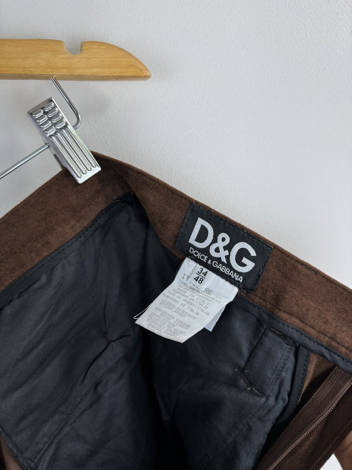 Dolce & Gabbana Rare vintage pants Dolce & Gabbana 00s original item Size 32" / US 10 / IT 46 - 4 Thumbnail