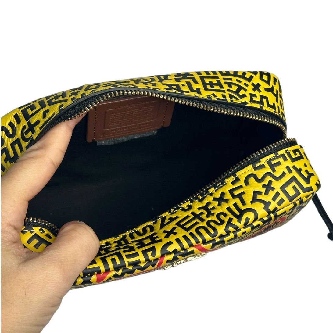 Coach Coach Disney Mickey Keith Haring Small Boxy Cosmetic Case Size ONE SIZE - 6 Thumbnail