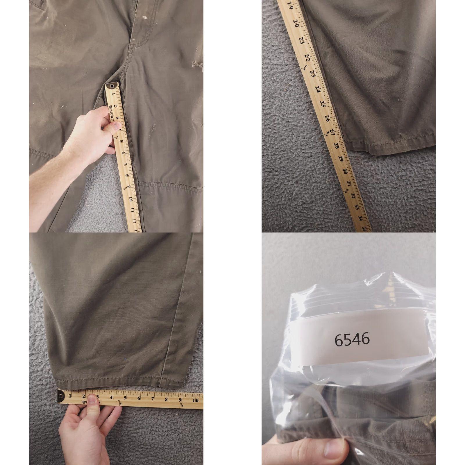 Vintage 511 Tactical Pants Mens 38x28 Brown Ripstop Distressed Workwear Grunge Cargo Jeans Size US 38 / EU 54 - 9 Thumbnail