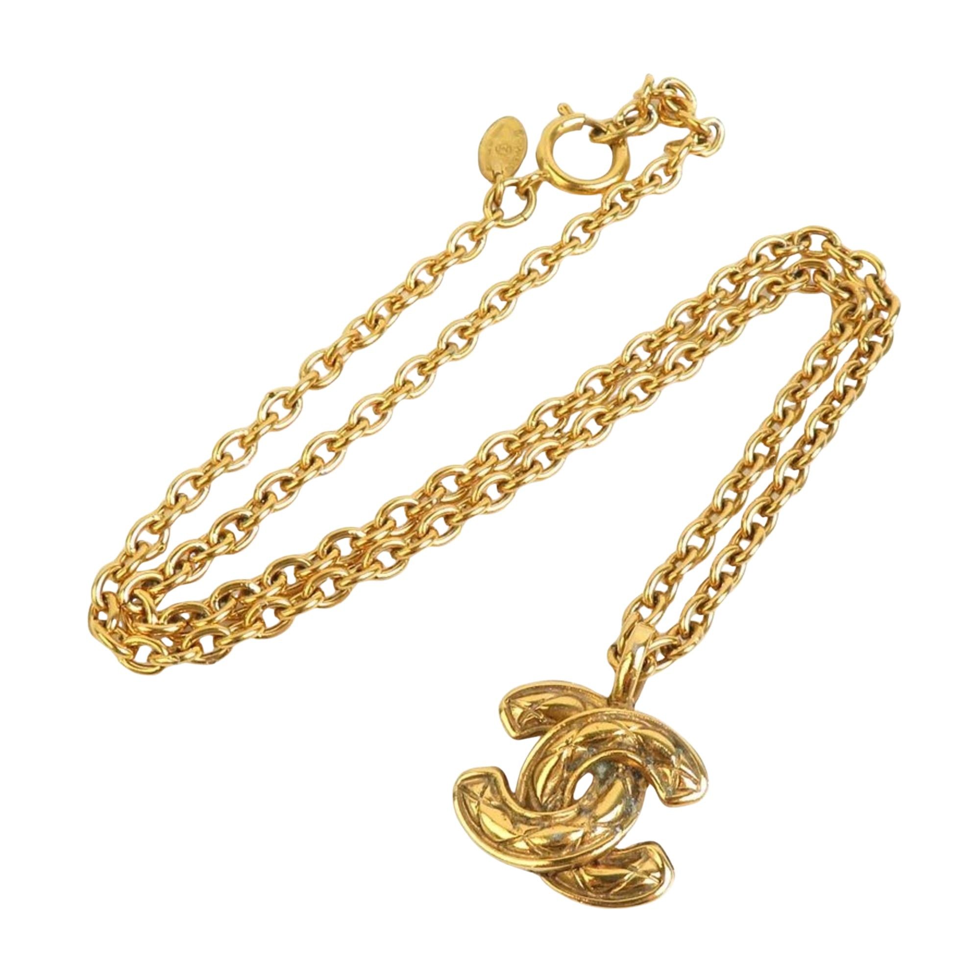 Chanel Chanel Logo CC necklace Size ONE SIZE - 1 Thumbnail