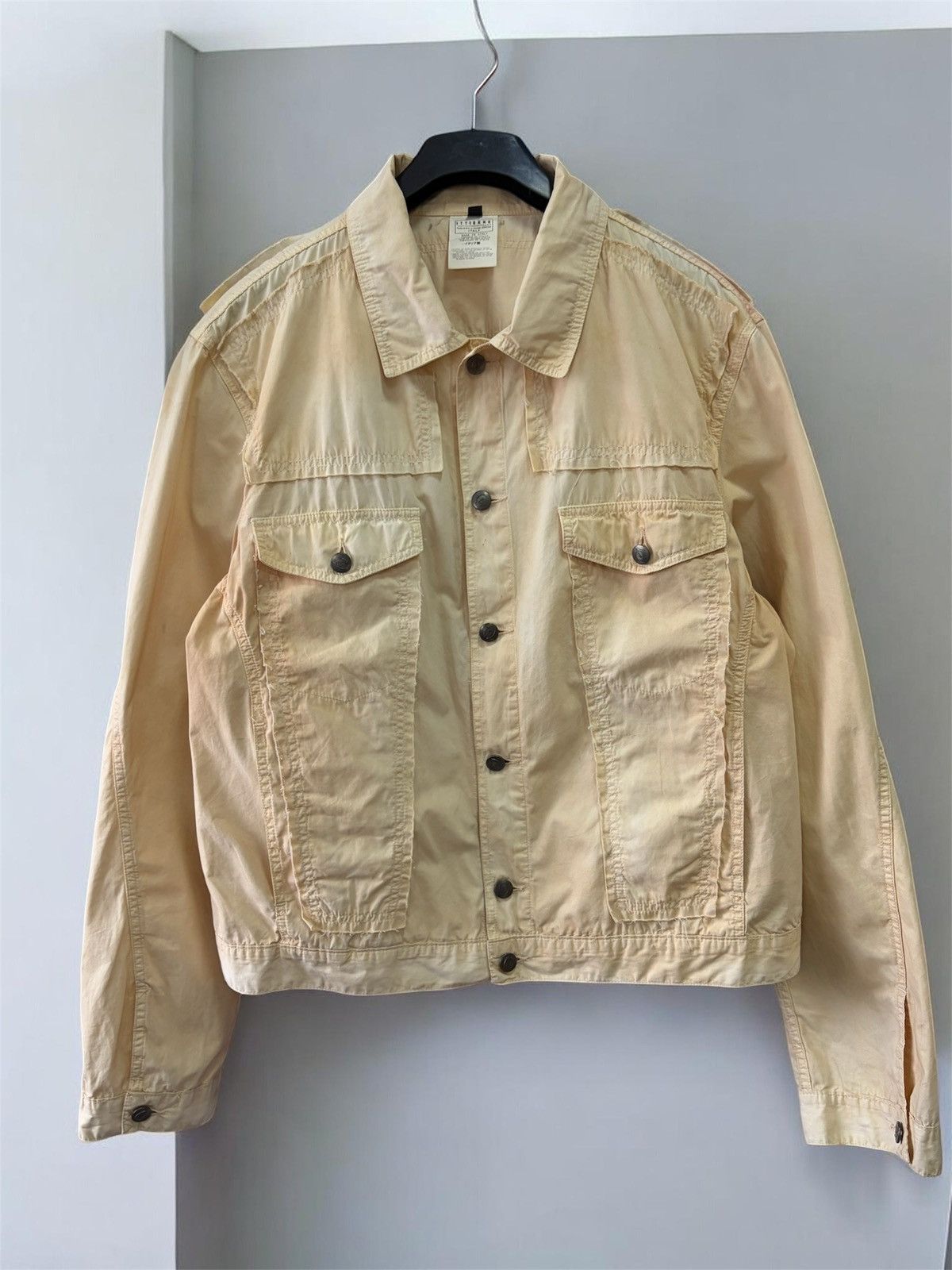 Just Cavalli Just Cavalli Vintage Patchwork Distressed Jacket Y2K XL Size US XL / EU 56 / 4 - 1 Thumbnail