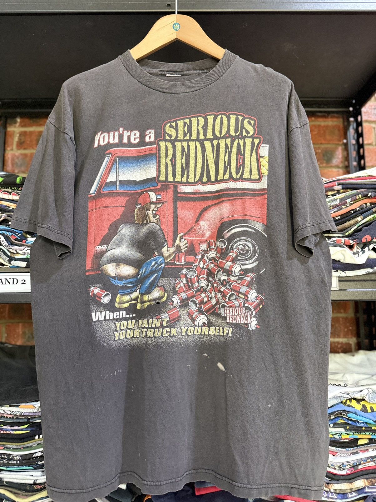 Girl Skateboards Thrashed Vintage 90s Serious Redneck Clothing Company Skate Size US XL / EU 56 / 4 - 1 Thumbnail