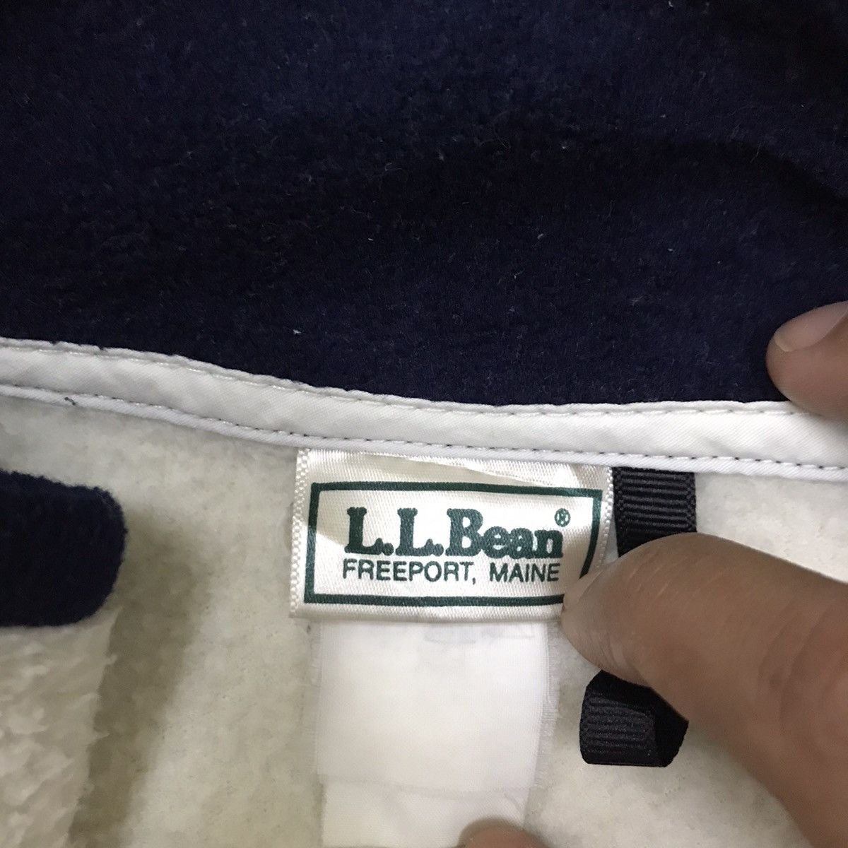 L.L. Bean VINTAGE 90s L.L BEAN FLEECE JACKET Size US M / EU 48-50 / 2 - 10 Thumbnail