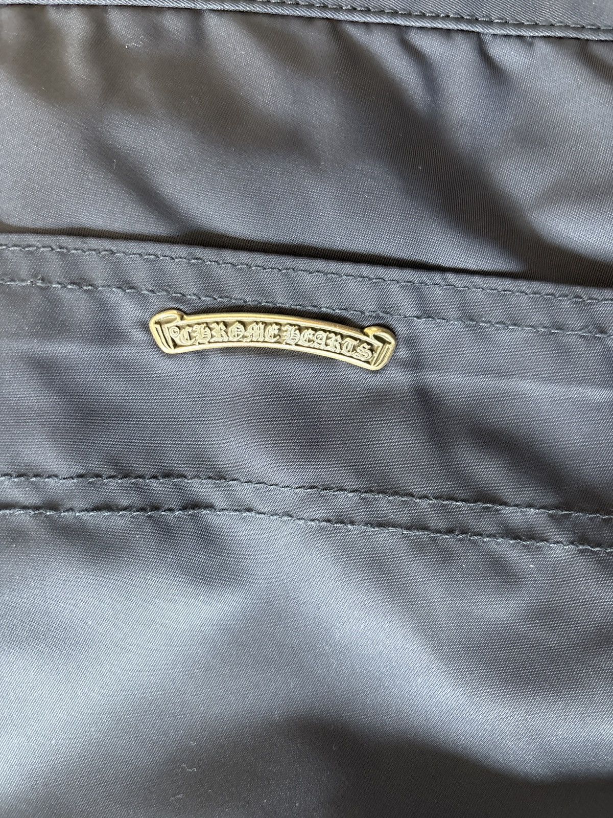 Chrome Hearts Chrome Hearts Half Nylon Half Leather Pants Size US 38 / EU 54 - 8 Thumbnail