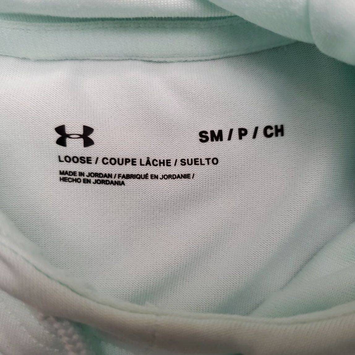 Under Armour Under Armour Hoodie Womens Small Green Performance StretchHooded Pullover Casual Size S / US 4 / IT 40 - 4 Thumbnail