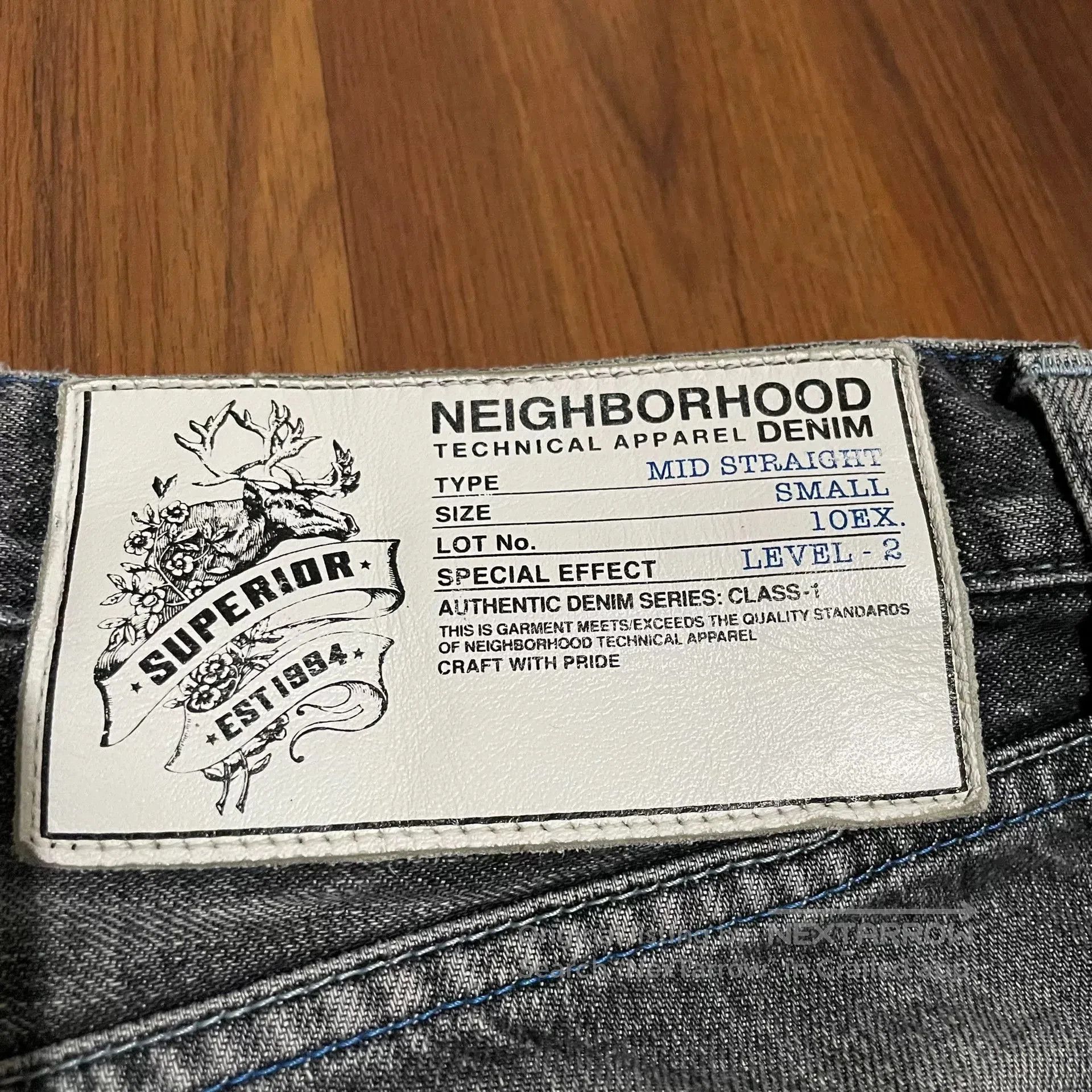 Neighborhood NEIGHBORHOOD 10EX Washed Jeans. Size US 41 - 5 Thumbnail