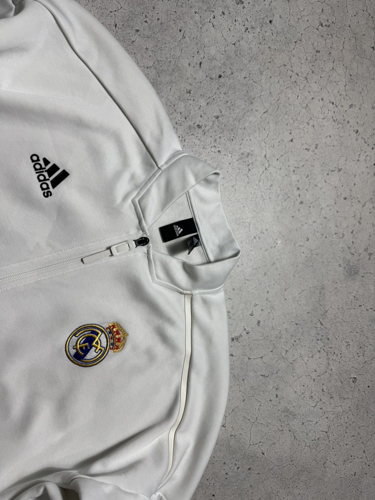 Adidas Adidas FC Real Madrid Full Zip Jacket Football #7 Jersey Size US S / EU 44-46 / 1 - 4 Thumbnail