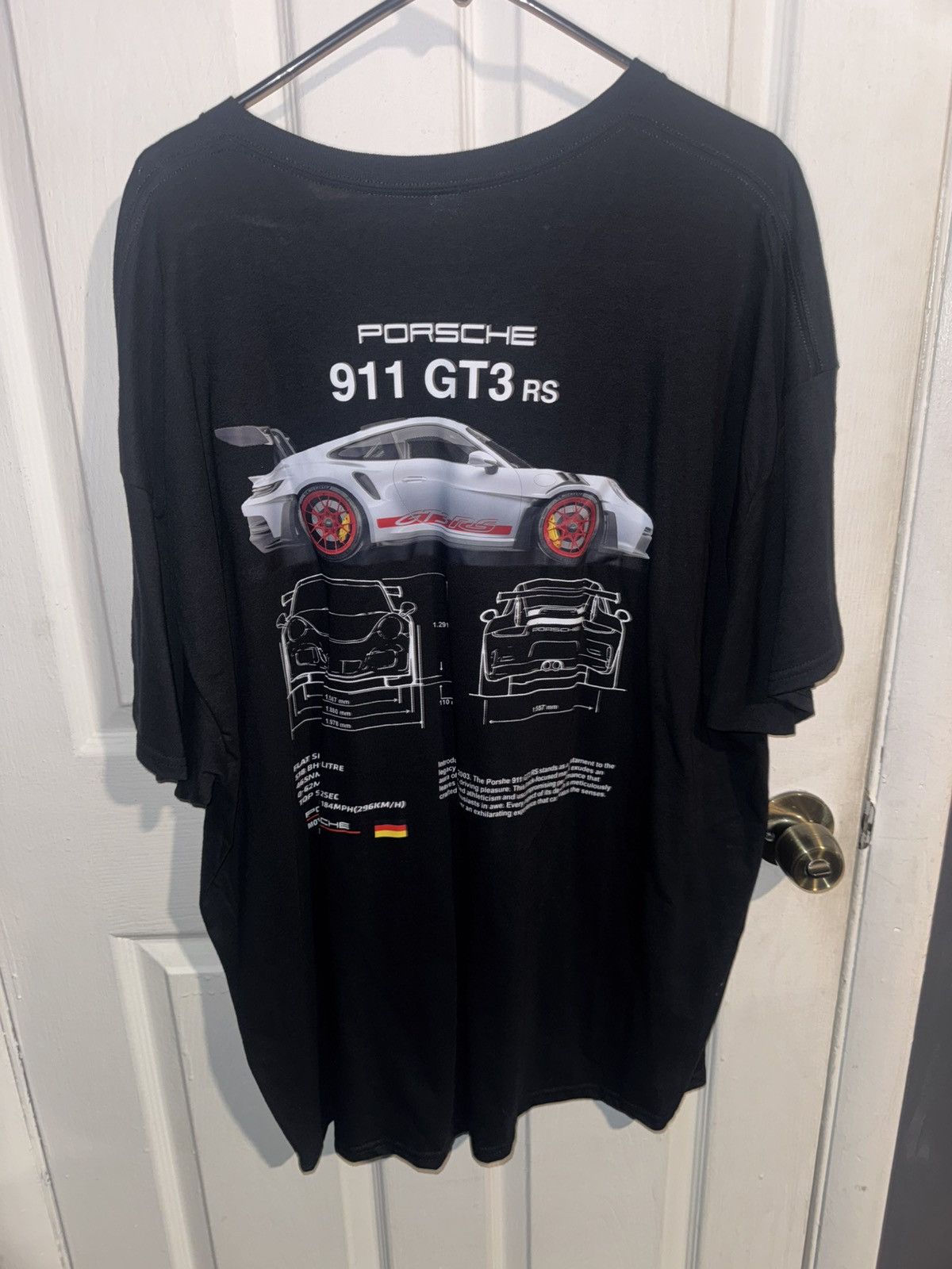 Gildan Porsche Gildan T Shirt 2XL Size US XXL / EU 58 / 5 - 2 Thumbnail
