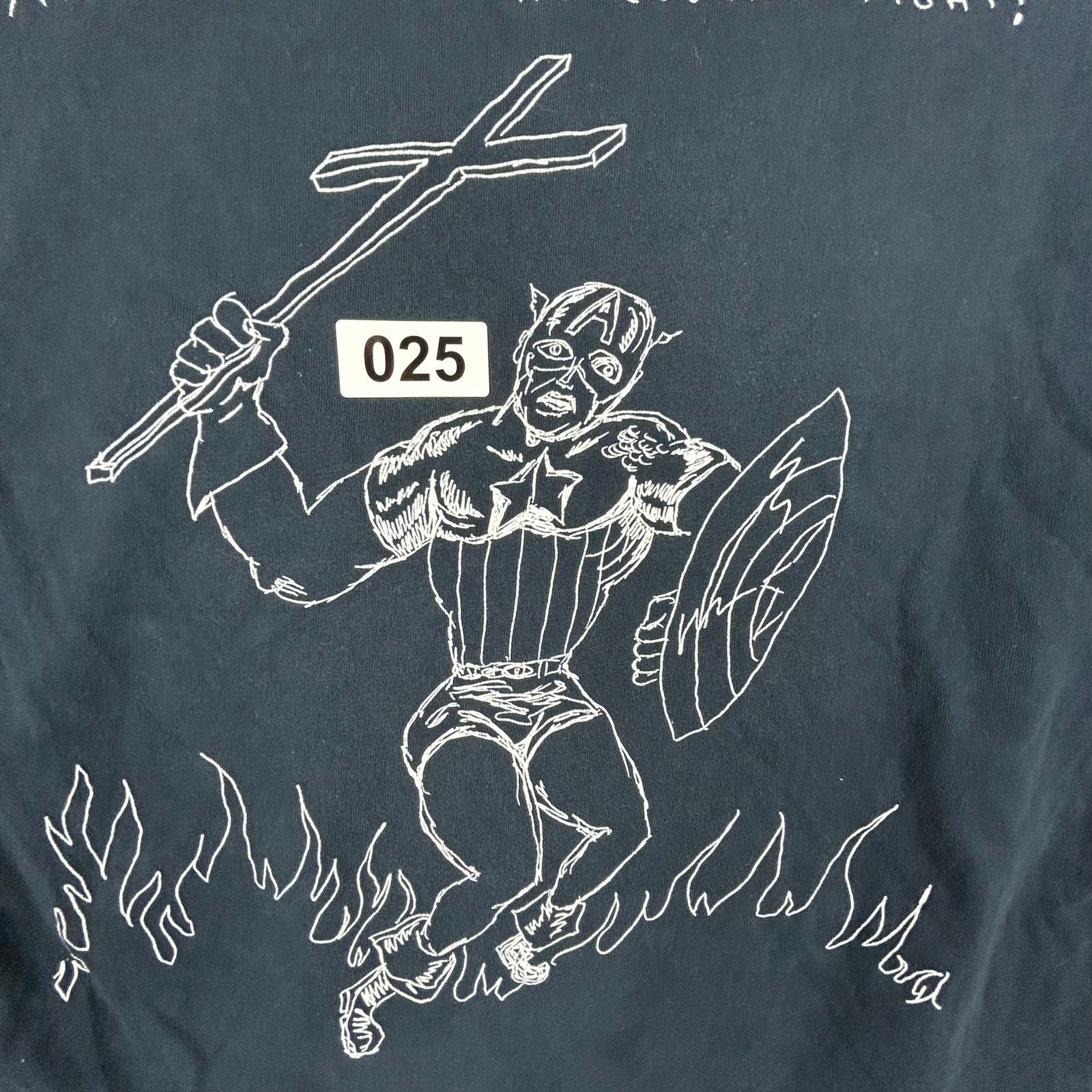 Supreme VTG Supreme Daniel Johnston Y2K Tee Captain America USA L Size US L / EU 52-54 / 3 - 12 Thumbnail